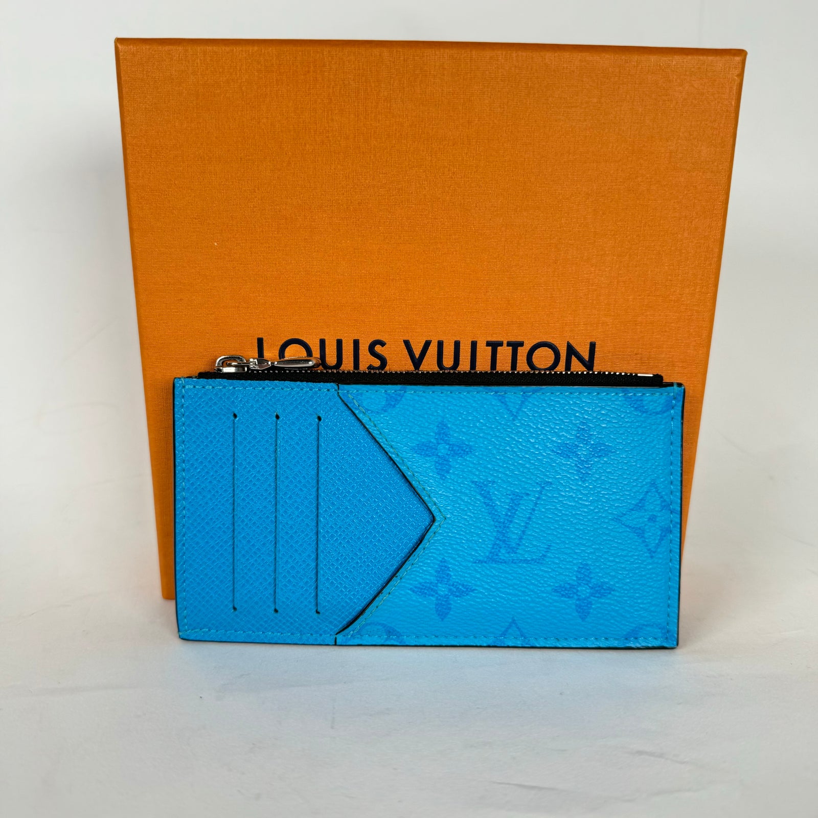 Louis Vuitton Blue Monogram Card Holder