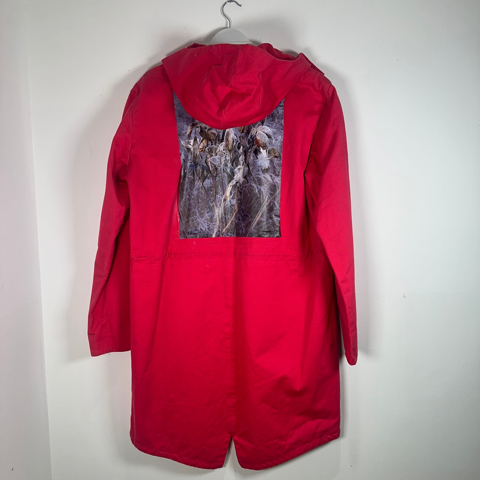 Raf Simons x Sterling Ruby Red Garden Parka Size 46