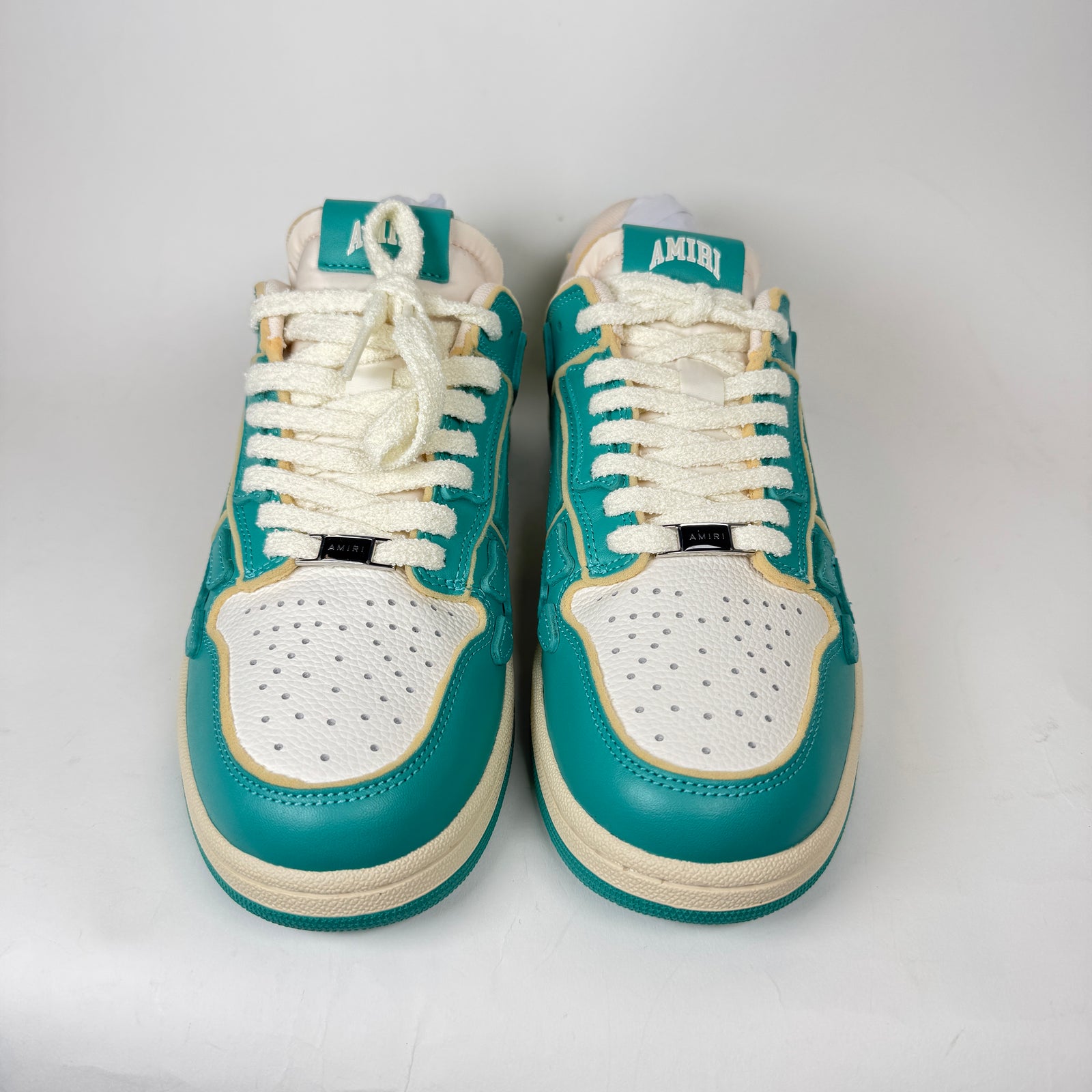 Amiri Sea Blue Skel Low Top Sneaker Size 9