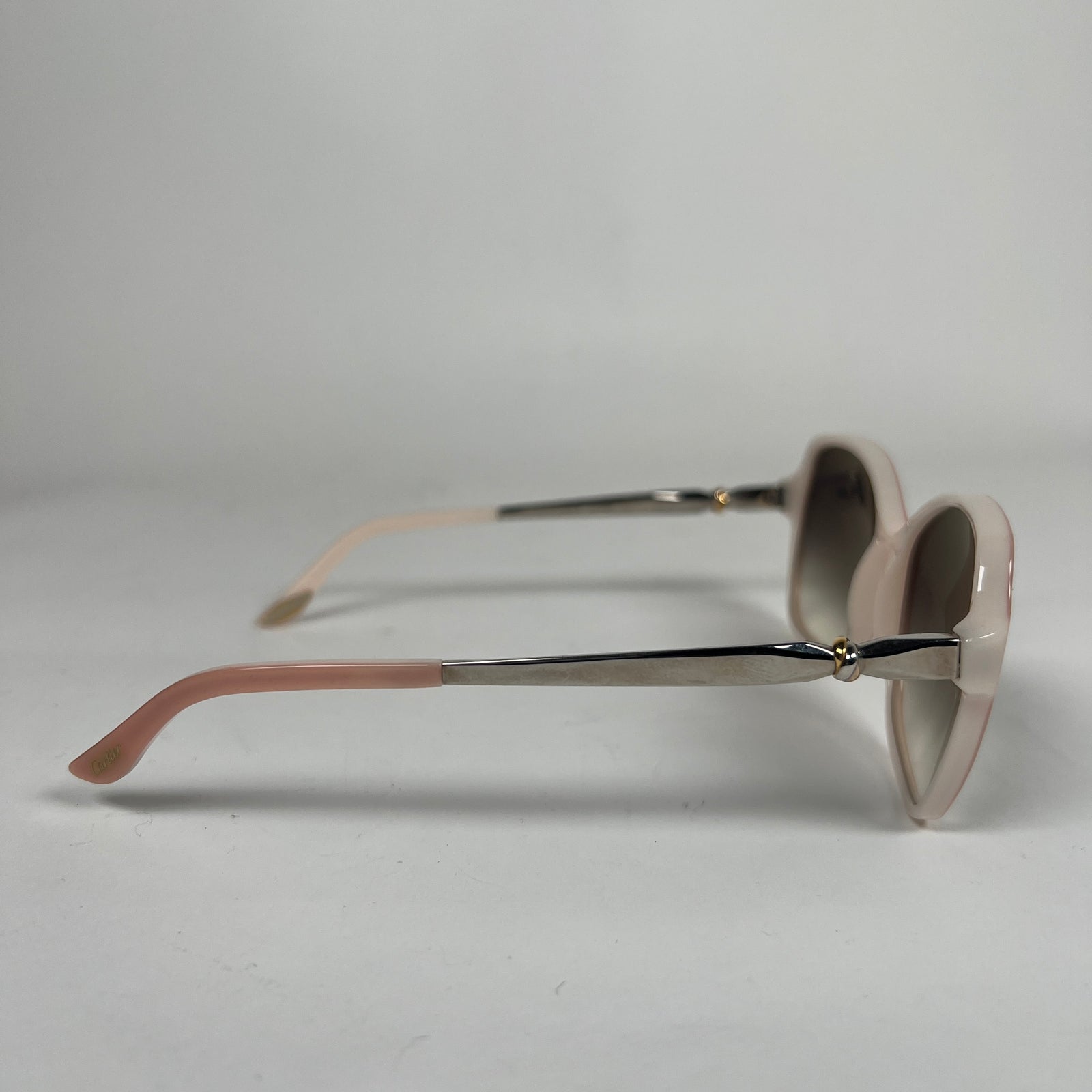 Cartier Pink Emma Square Gradient Sunglasses