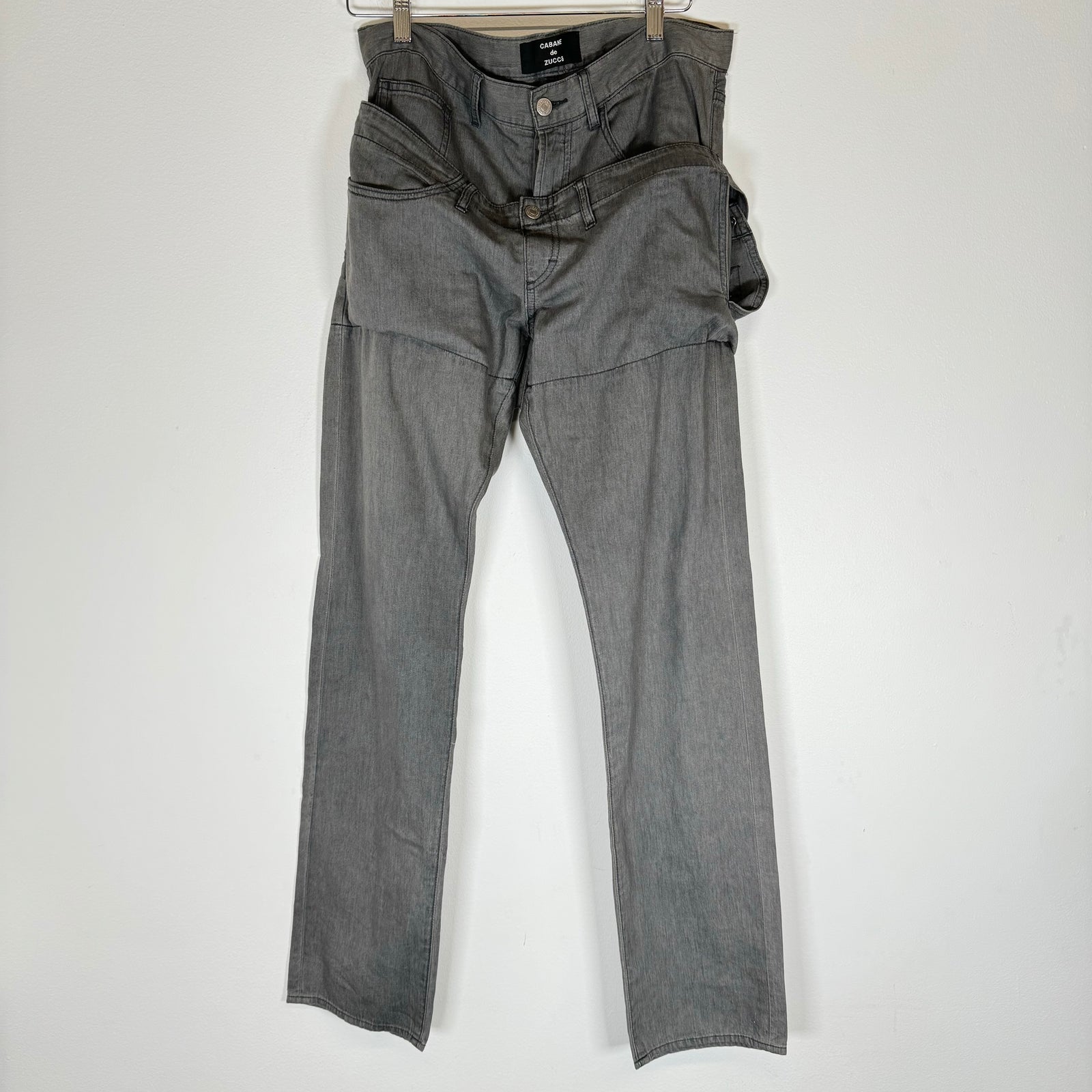 Cabane De Zucca Double Waist Pants Size M