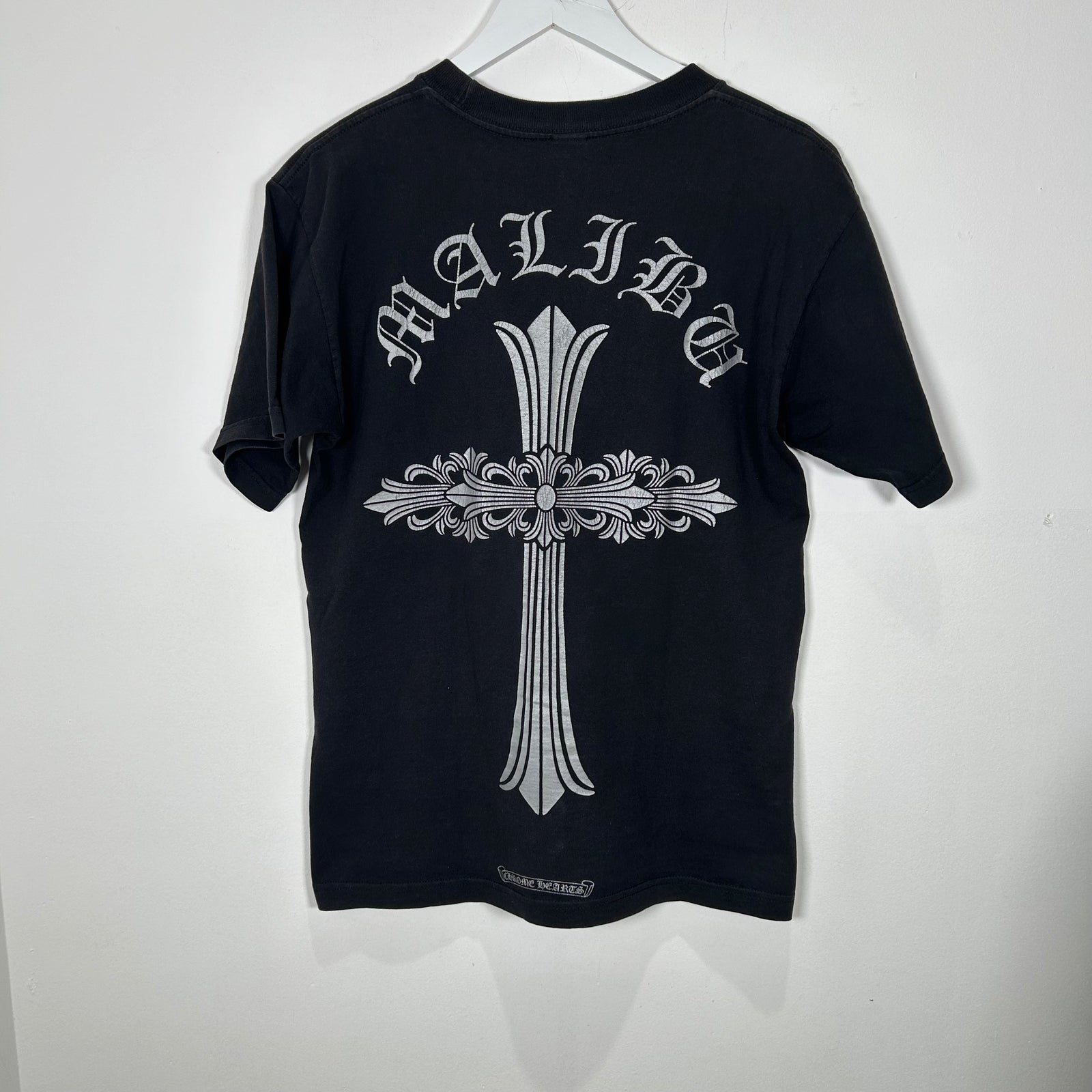 Chrome Hearts Black Malibu Cross T-Shirt Size M