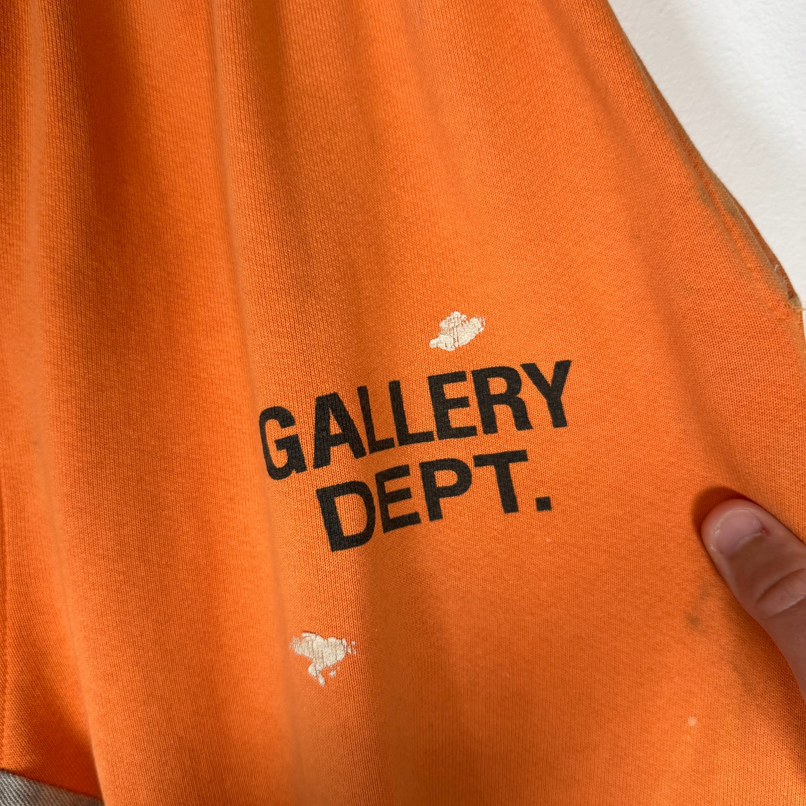 Gallery Dept Orange Flared Sweatpants Size L