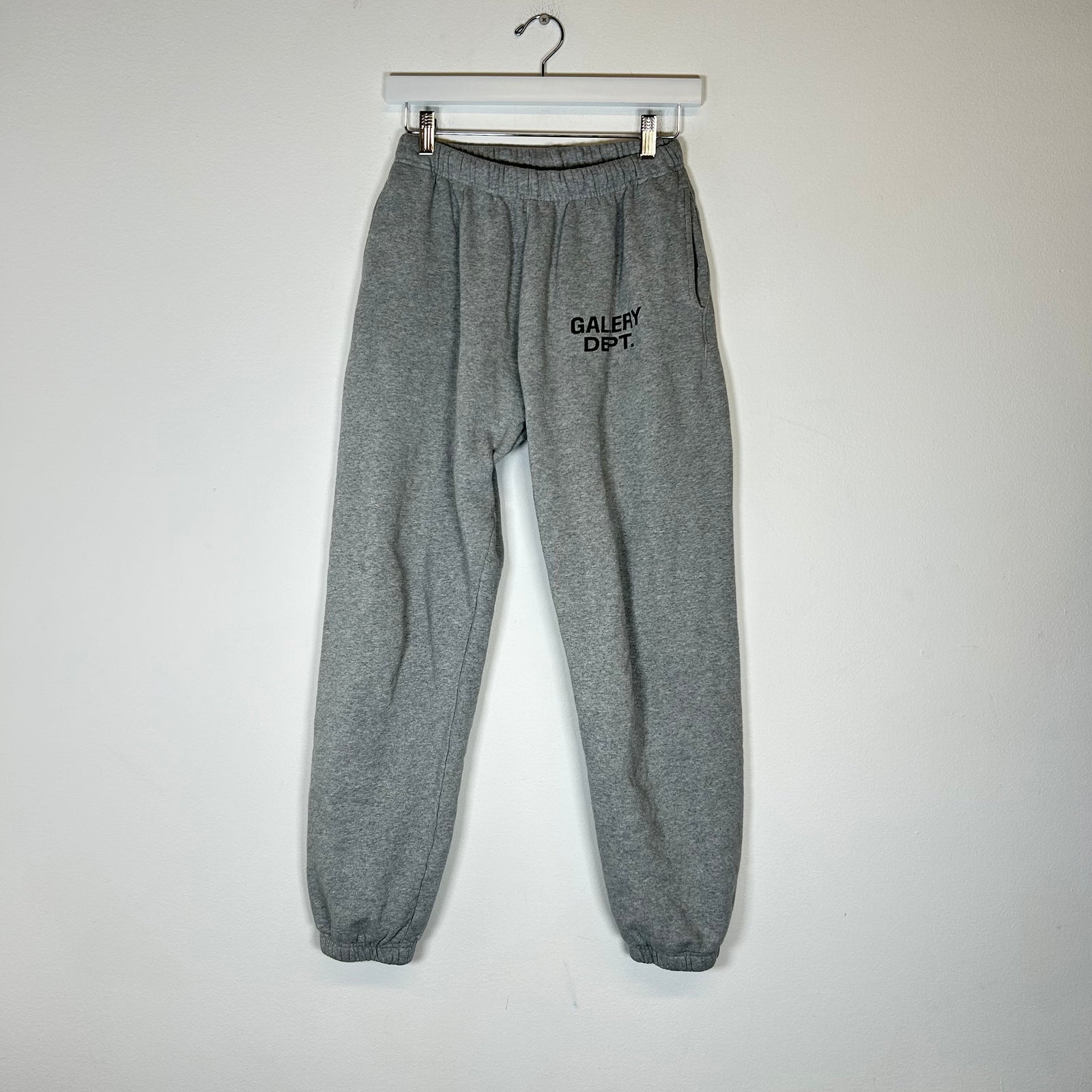 Gallery Dept Grey Logo Sweatpants Size M