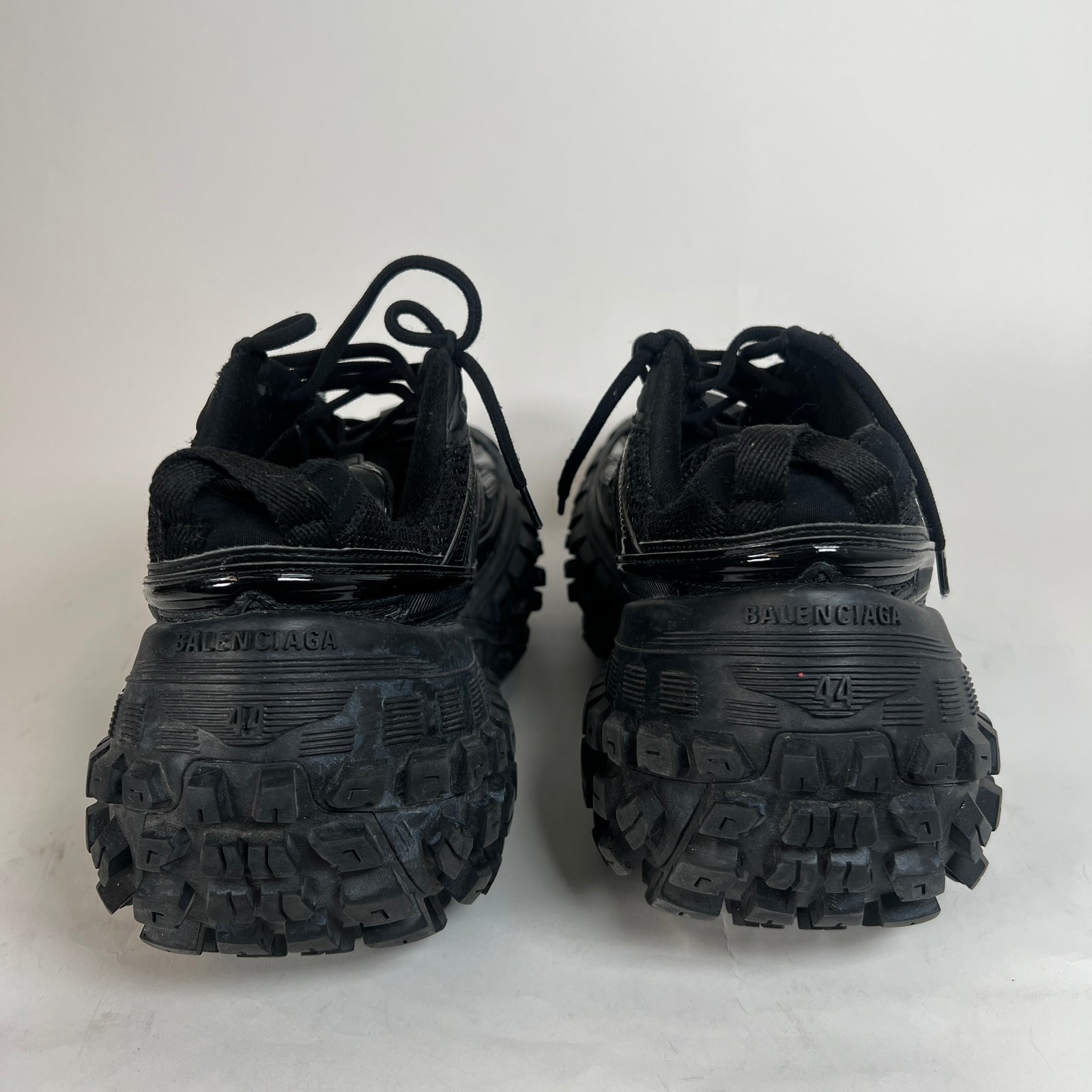 Balenciaga Black Defenders Size 44