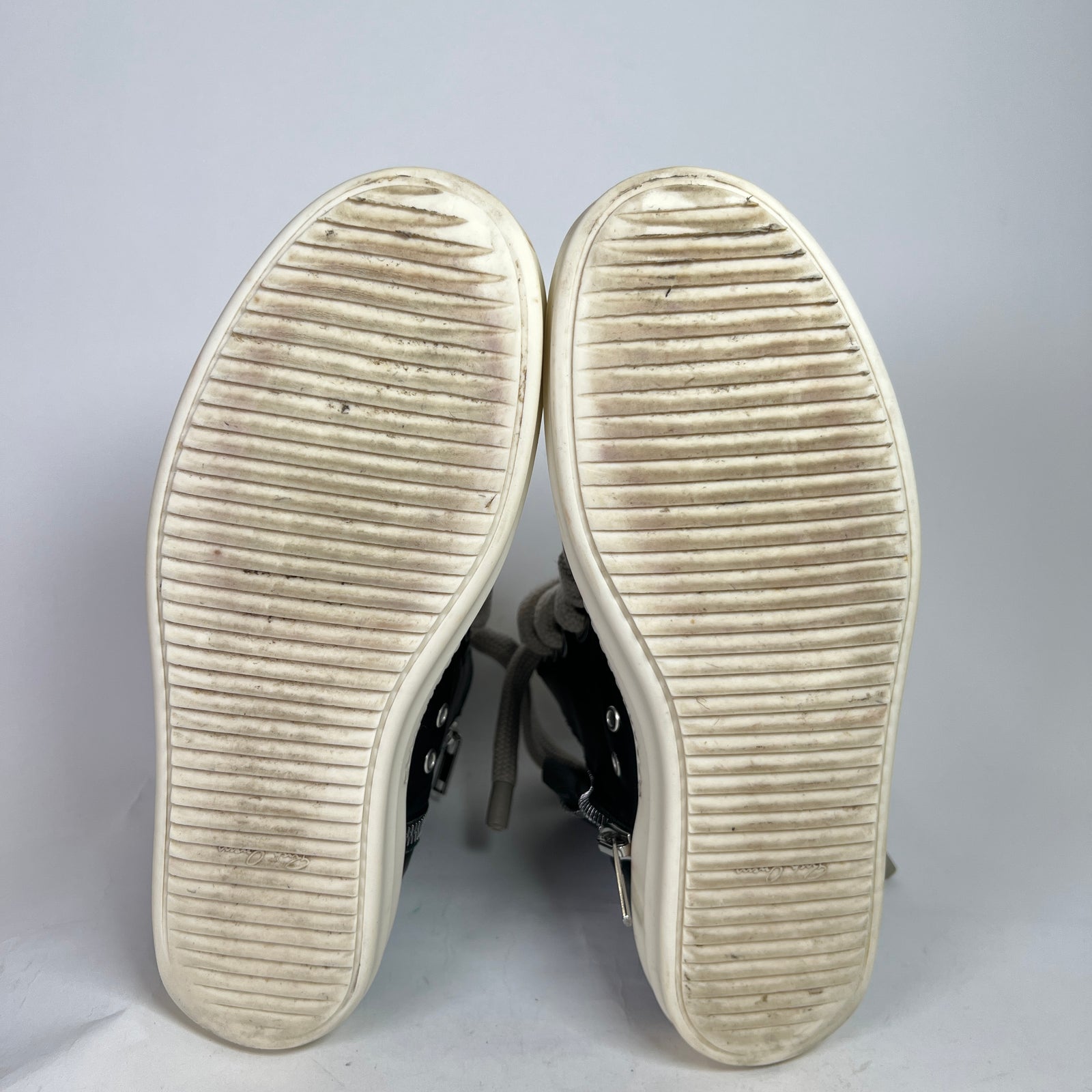 Rick Owens Mainline Jumbo Lace High-Top Ramones