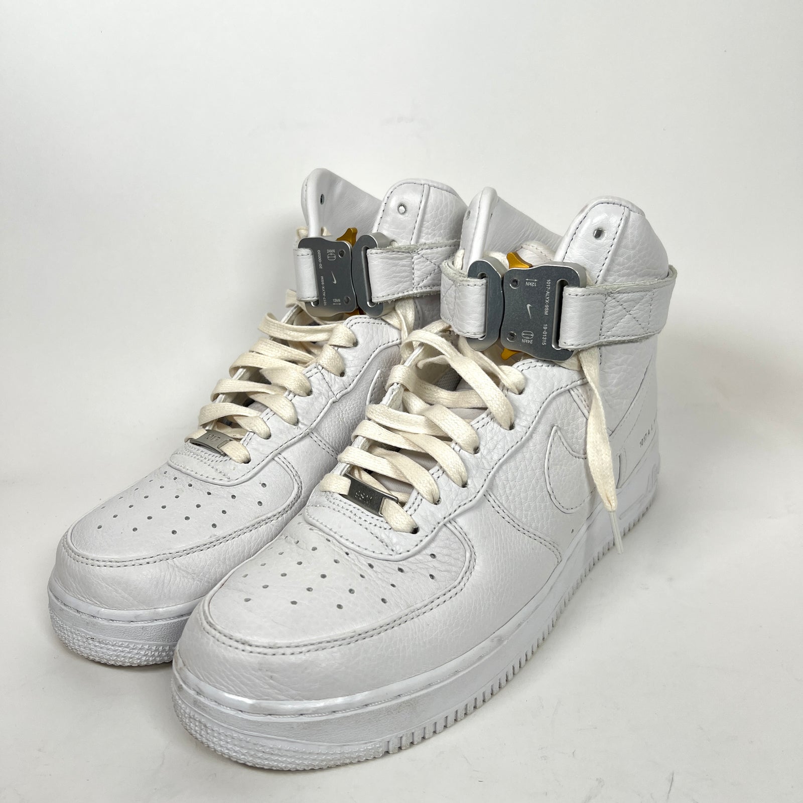 Alyx x Nike White Air Force 1 High Size 10