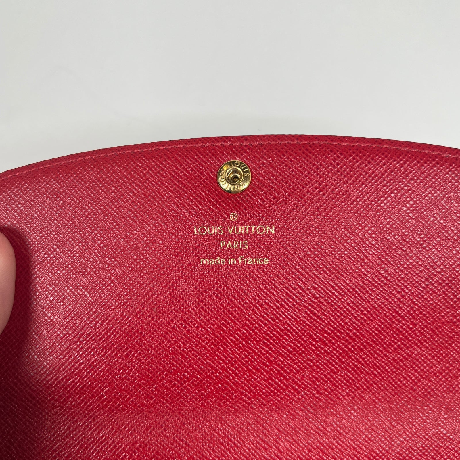 Louis Vuitton Damier Emilie Wallet