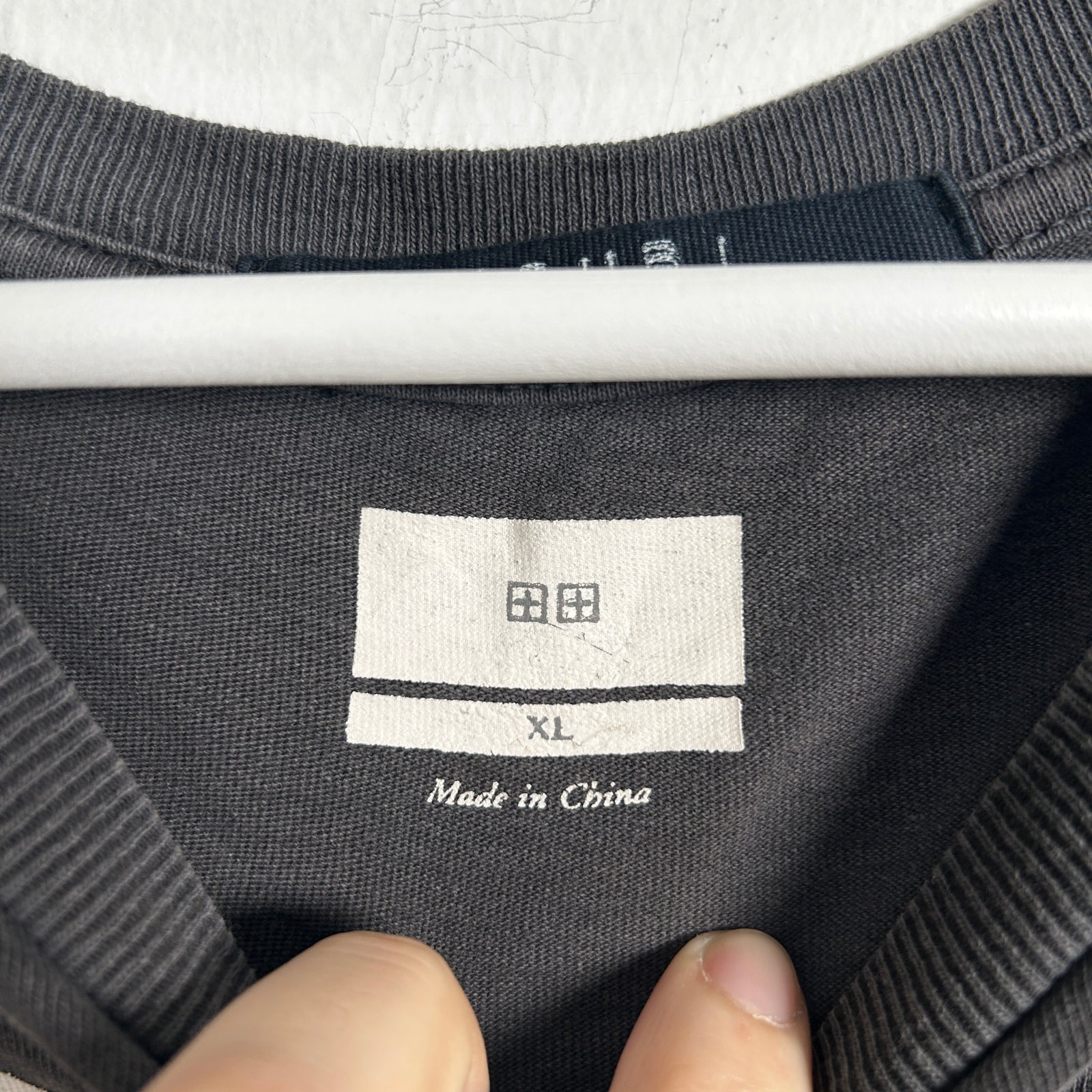 Ksubi Grey Logo Tee Size XL