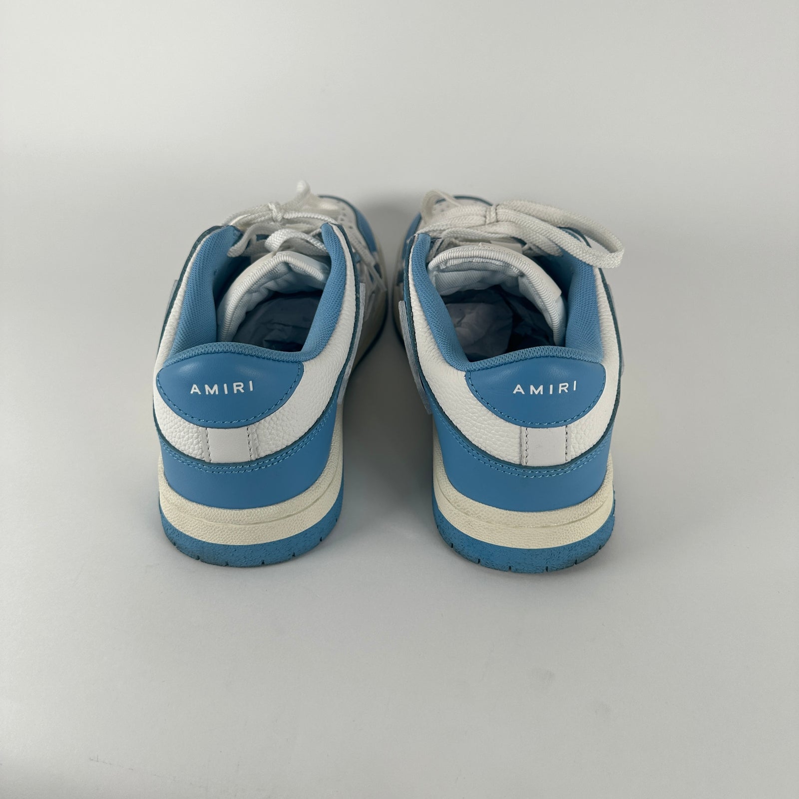 Amiri Tarheel Bone Low Top Sneaker Size 41