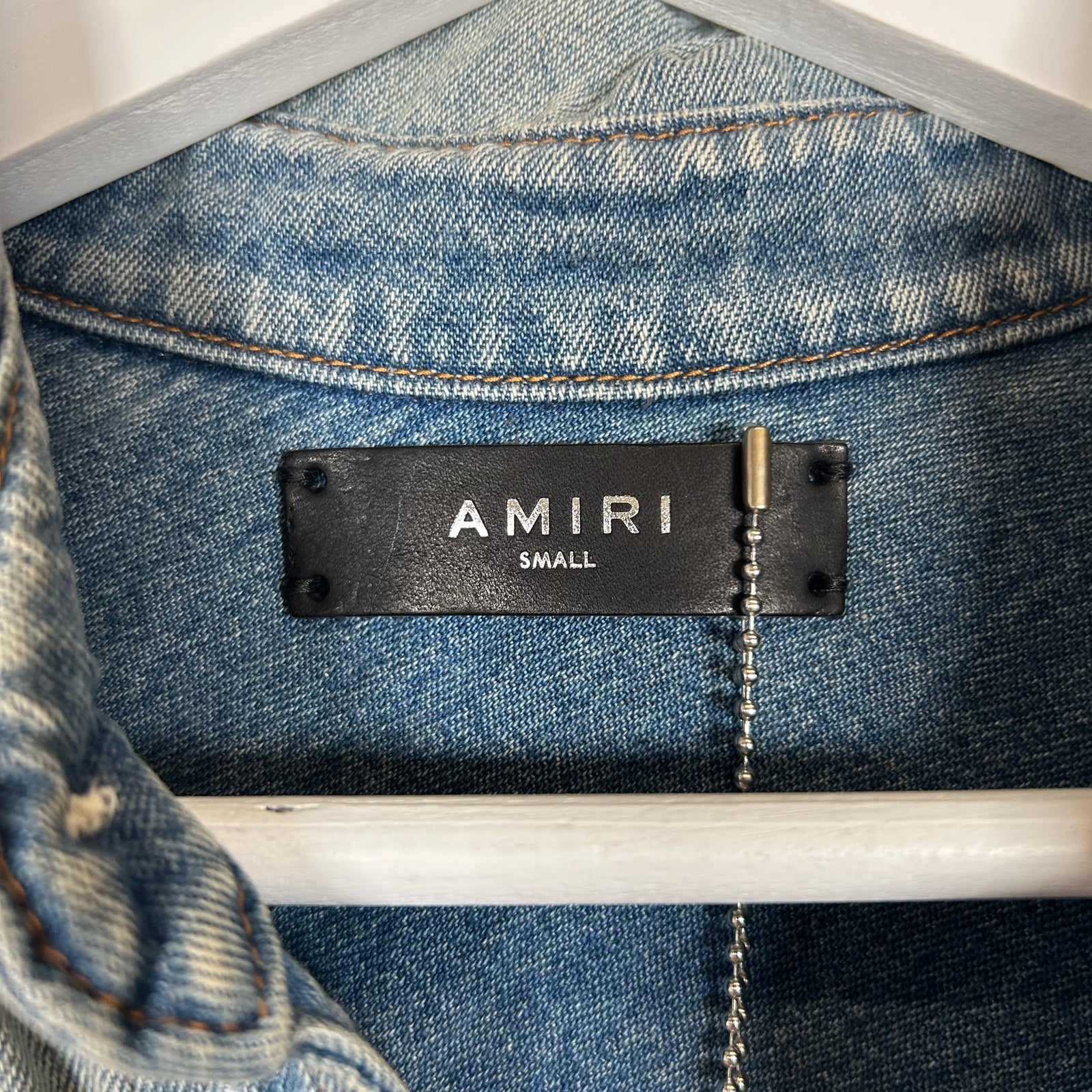 Amiri Denim Button-Up Shirt Size S