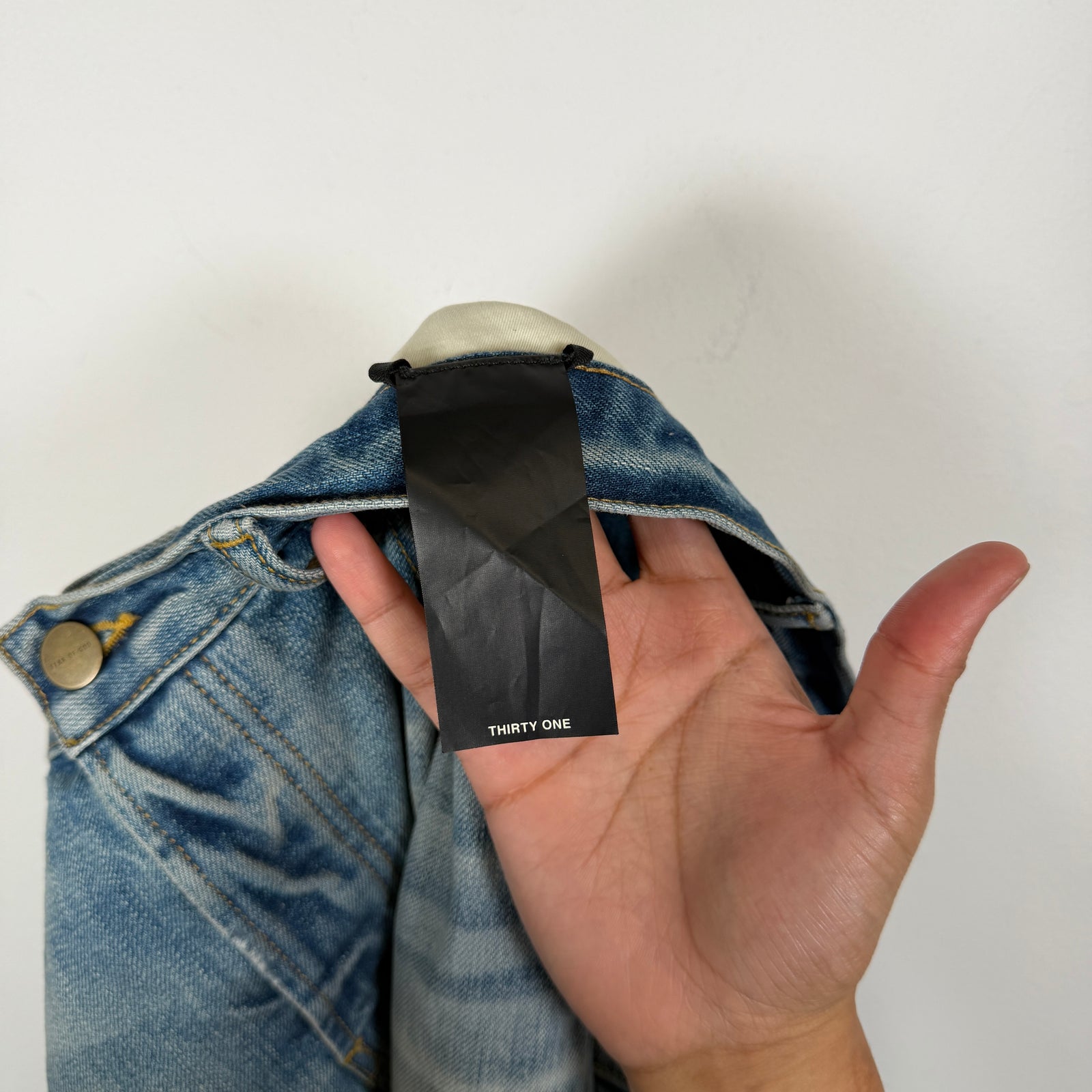 Fear Of God Lightwash Seventh Collection Denim Jeans Size 31