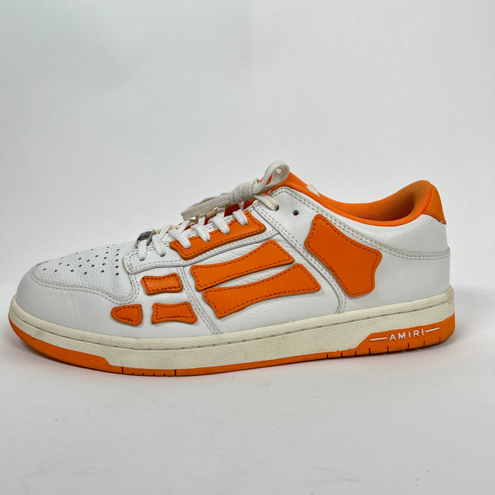 Amiri Orange Skel Low Top Sneaker Size 45