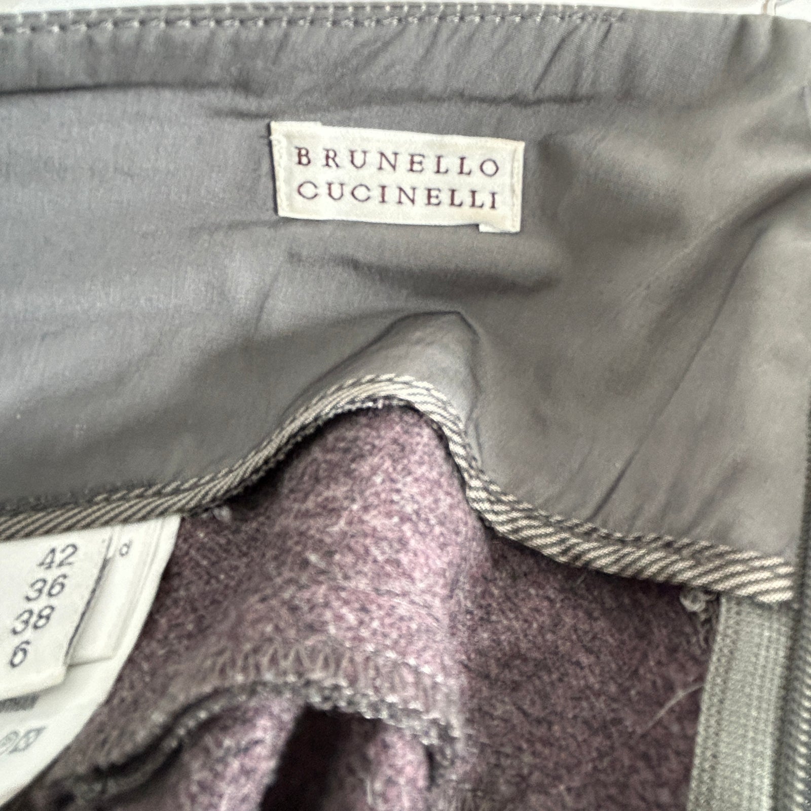 Brunello Cucinelli Pleated Skirt Size 6
