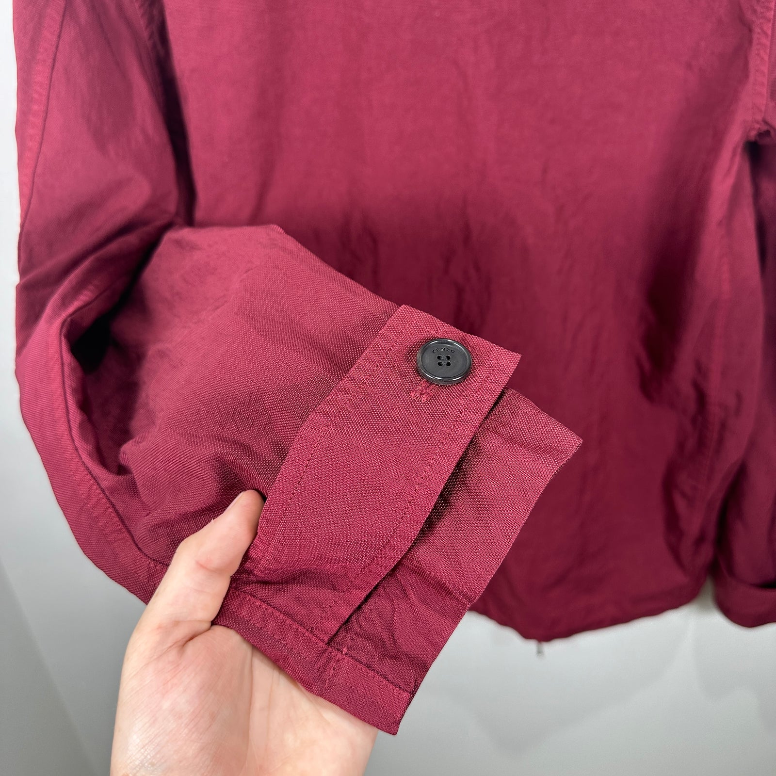 Kenzo Burgundy Field Jacket Size M