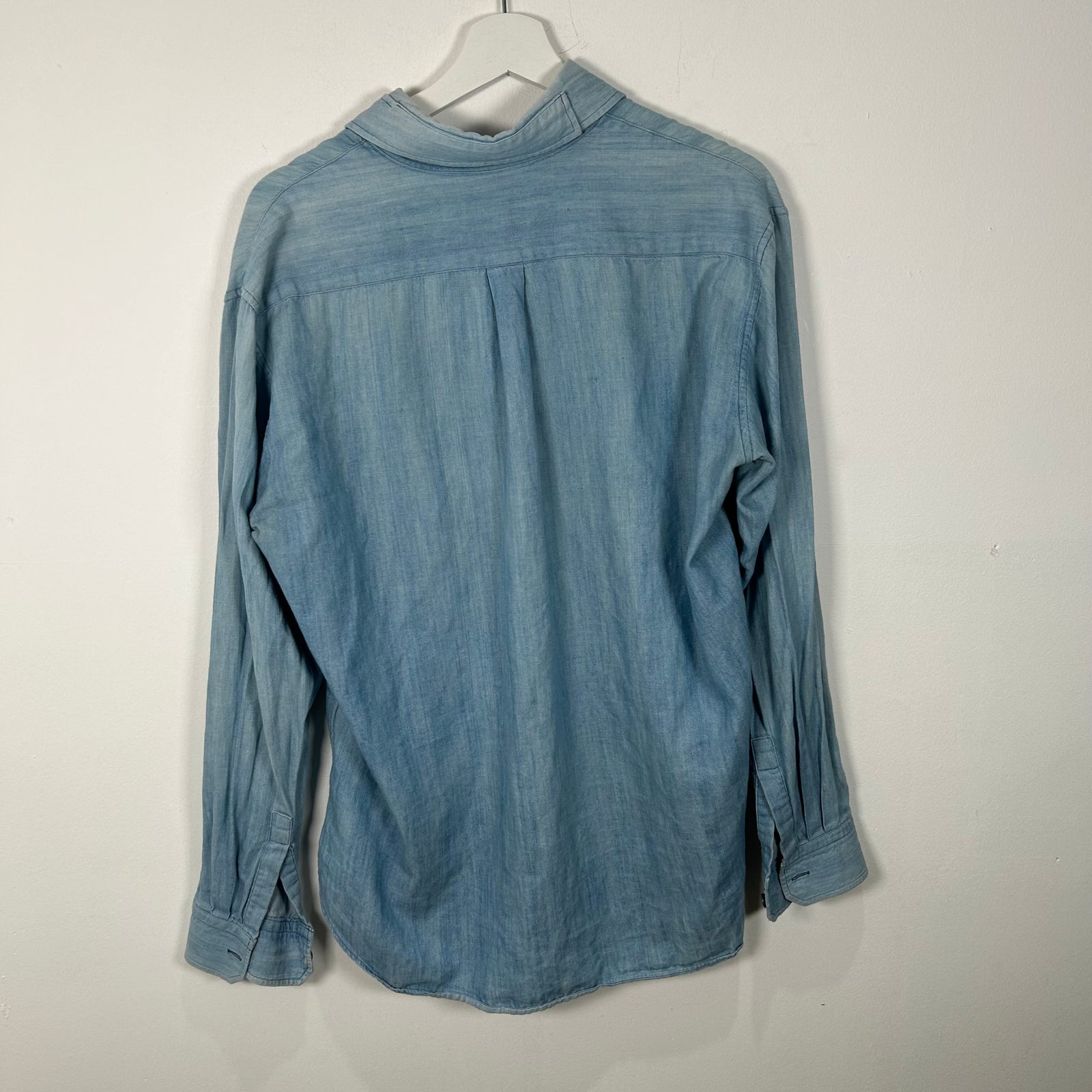Yohji Yamato Light Denim Wash Button-up Shirt Size 2