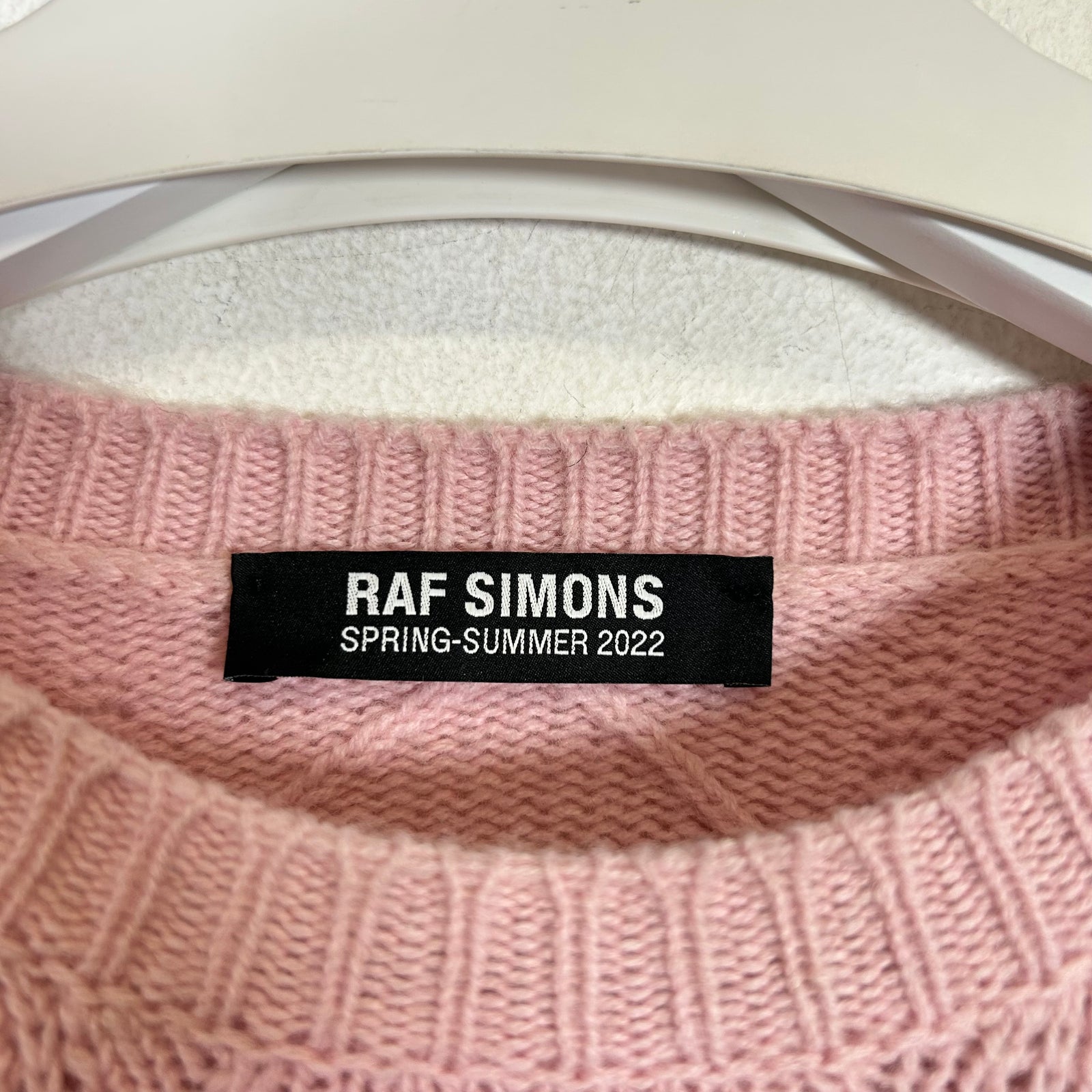 Raf Simons Berlin Univesity Merino Wool Sweater