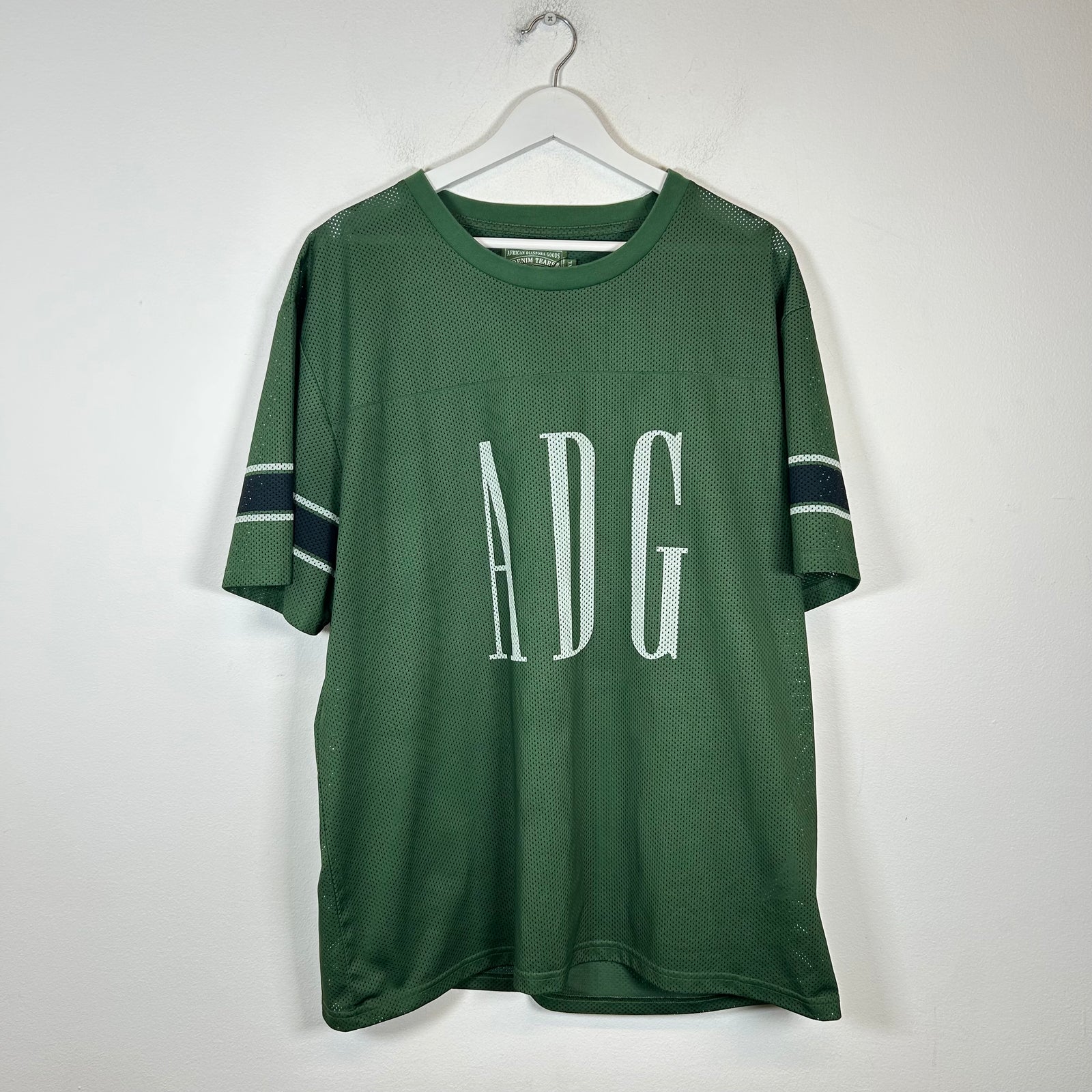 Denim Tears Green ADG Mesh Jersey Size XXL