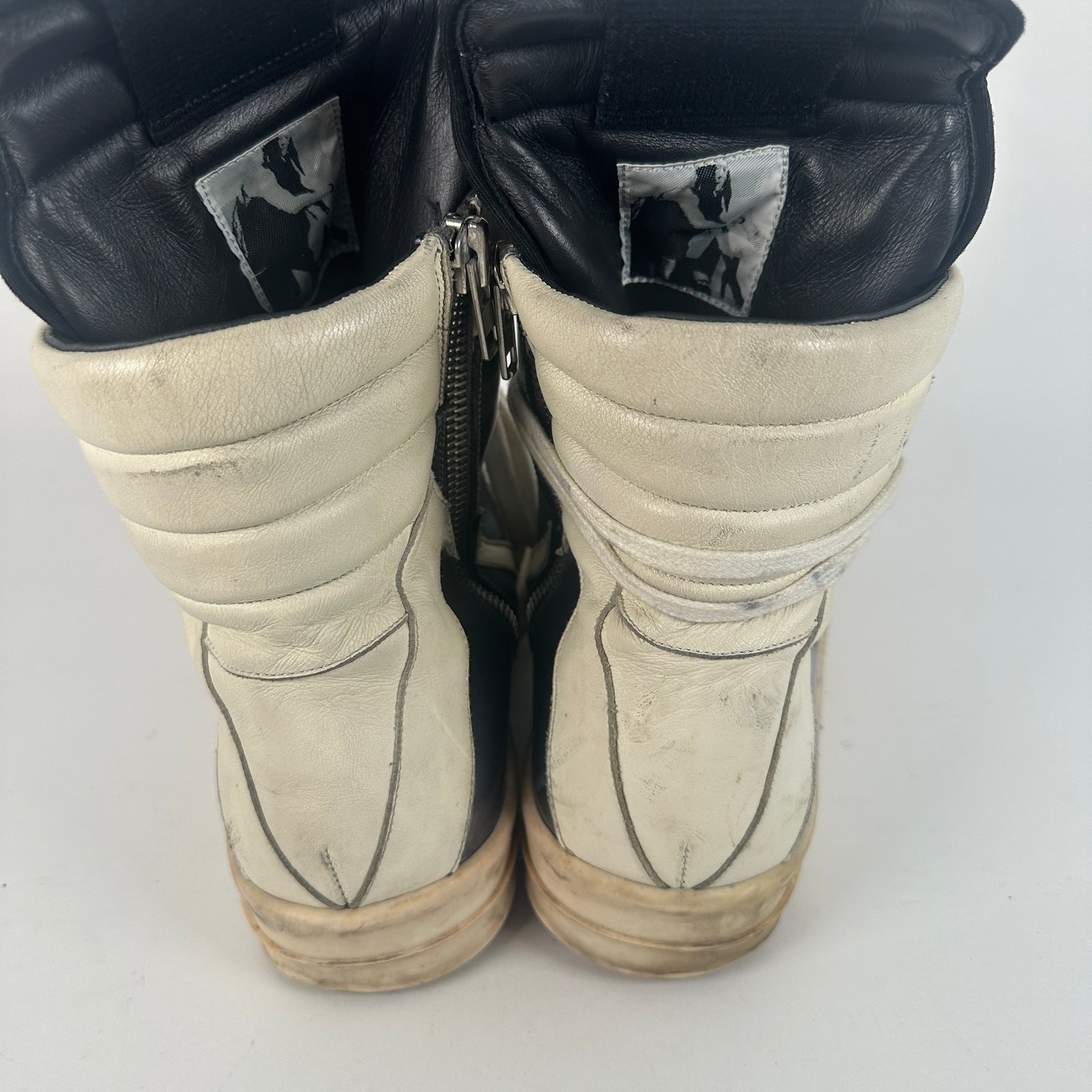 Rick Owens Metallic Geobasket Size 45