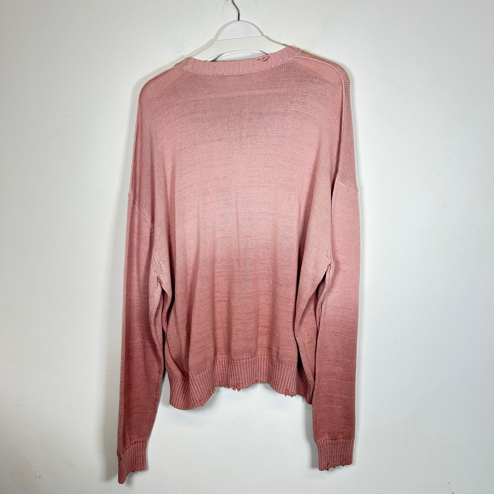 Acne Studios Pink Knit Sweater Size XL