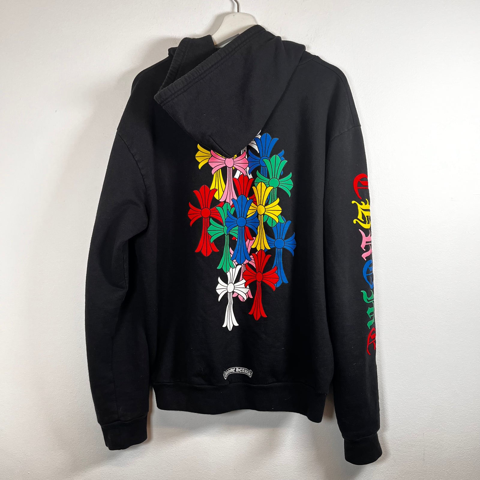 Chrome Hearts Multi Color Cemetery Zip Up Hoodie Size M