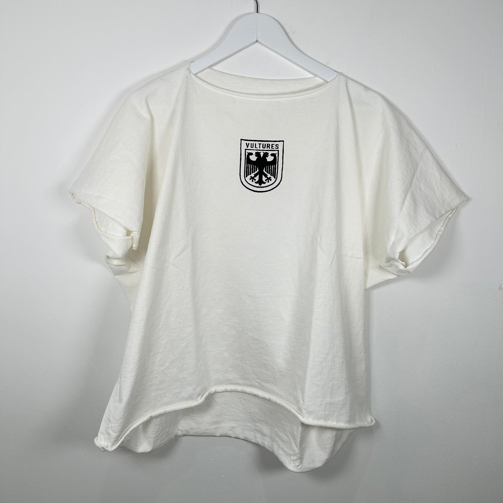 Vultures White Logo T-Shirt Size 1