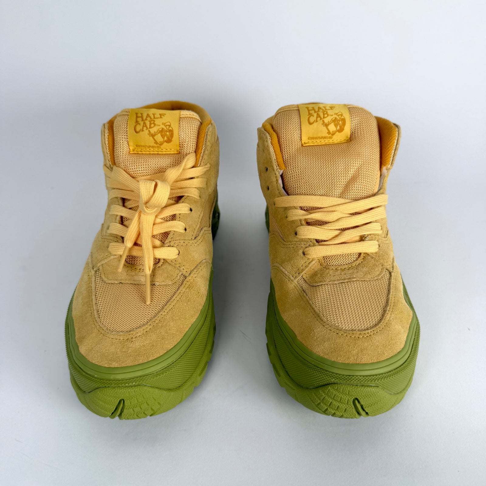 Men's Vans Half Cab 33 Vibram 'Sunset Yellow Size 10.5