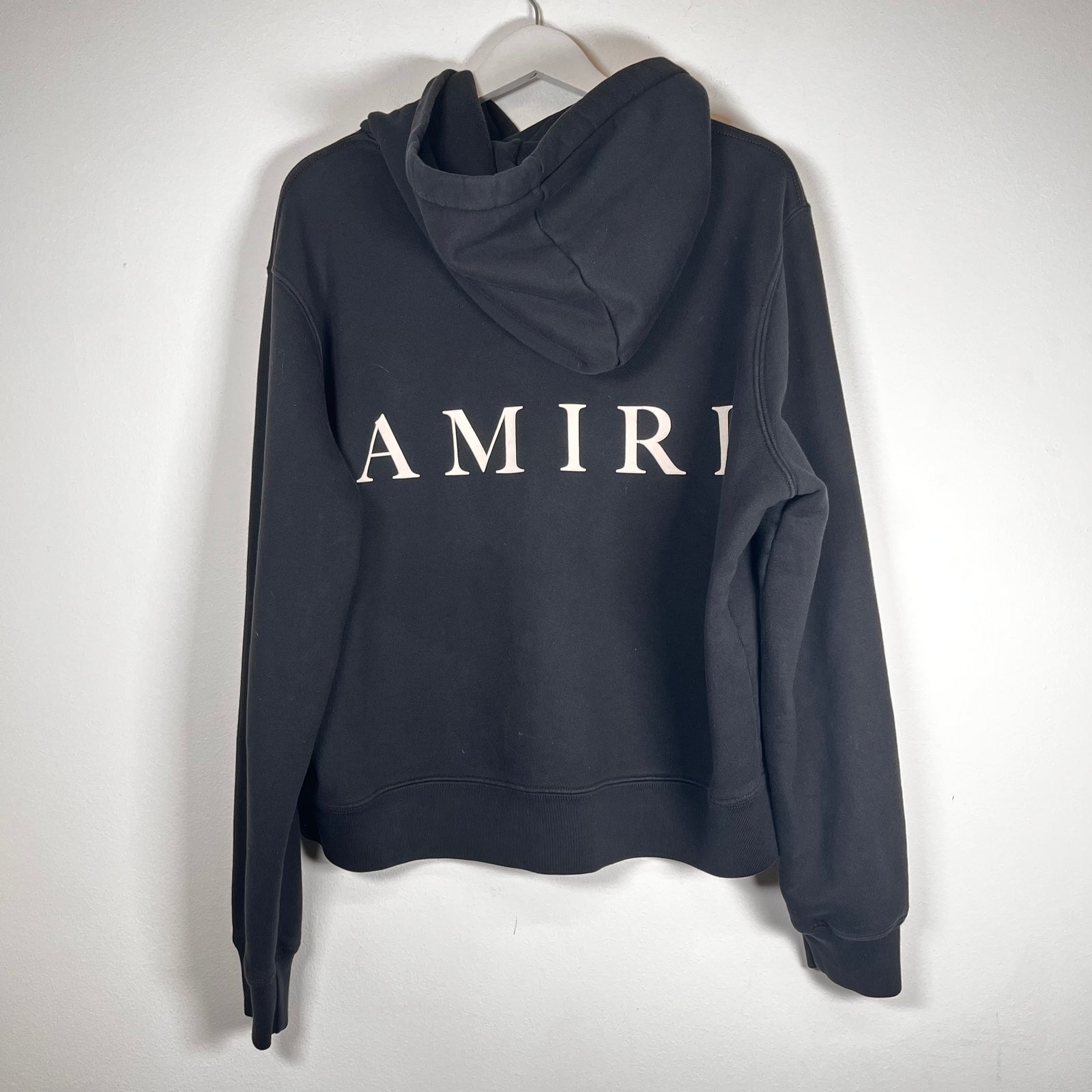 Amiri Black MA Core Hoodie Size M