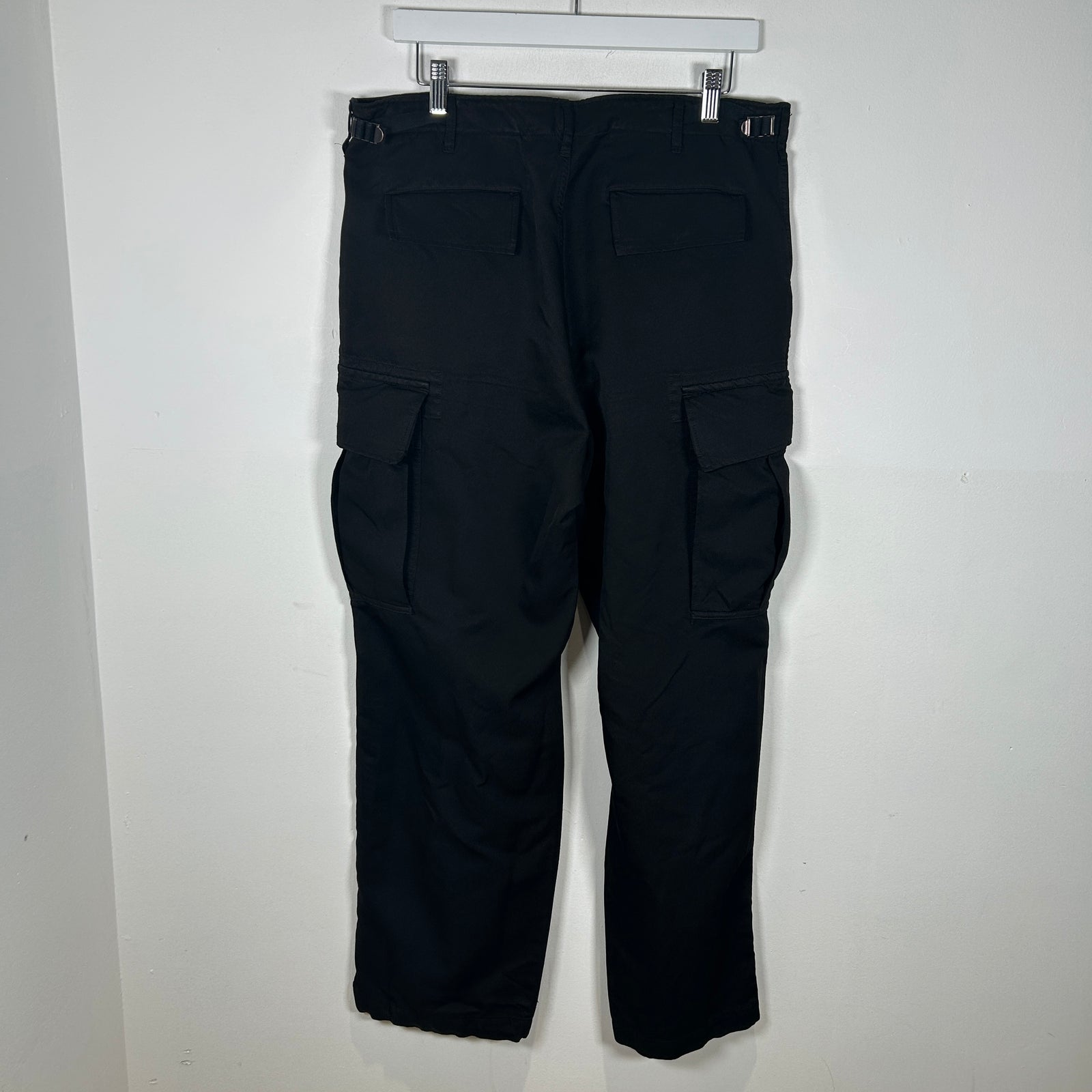CDG Homme Black Cargo Pants Size 32