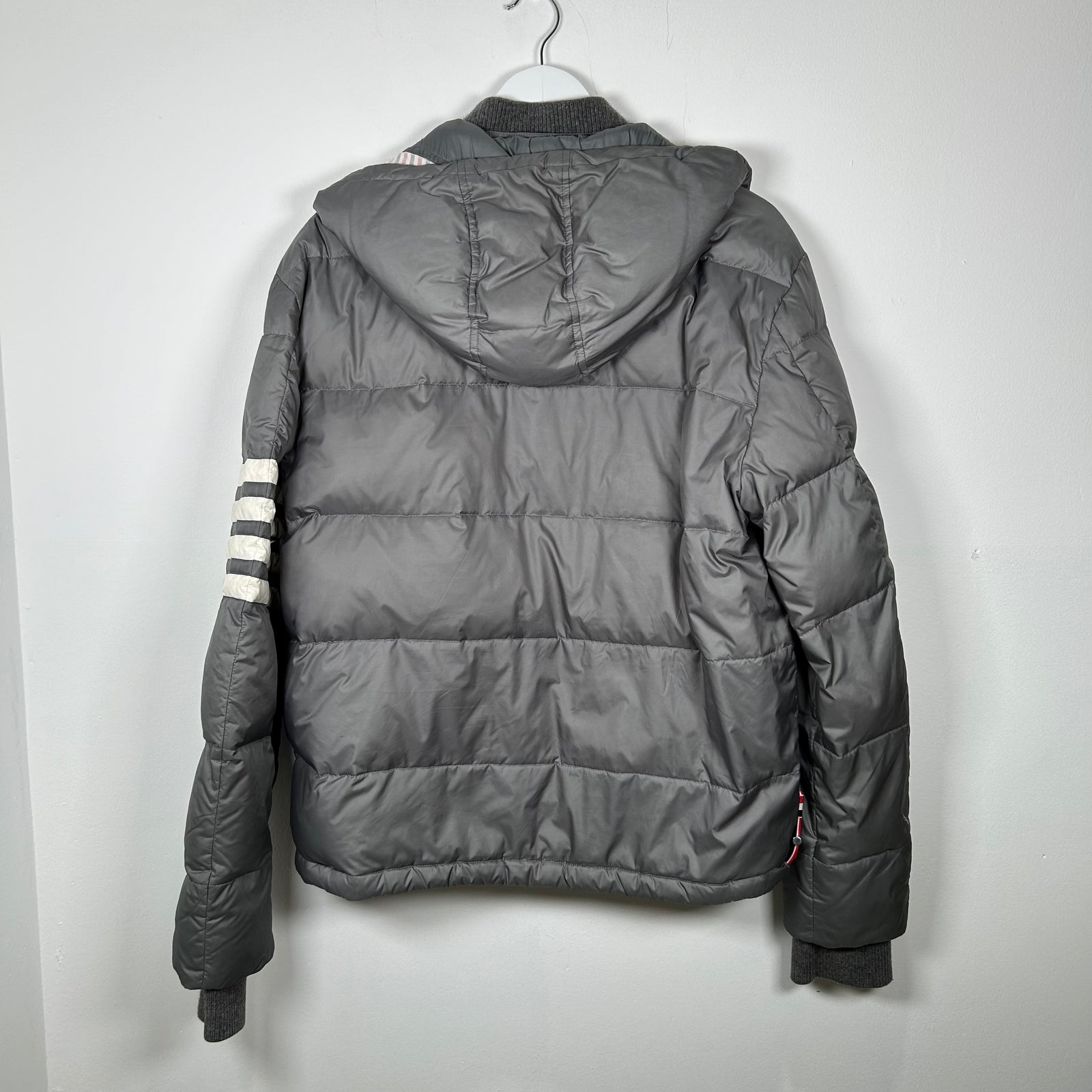 Thom Browne Grey Puffer Jacket Size 3