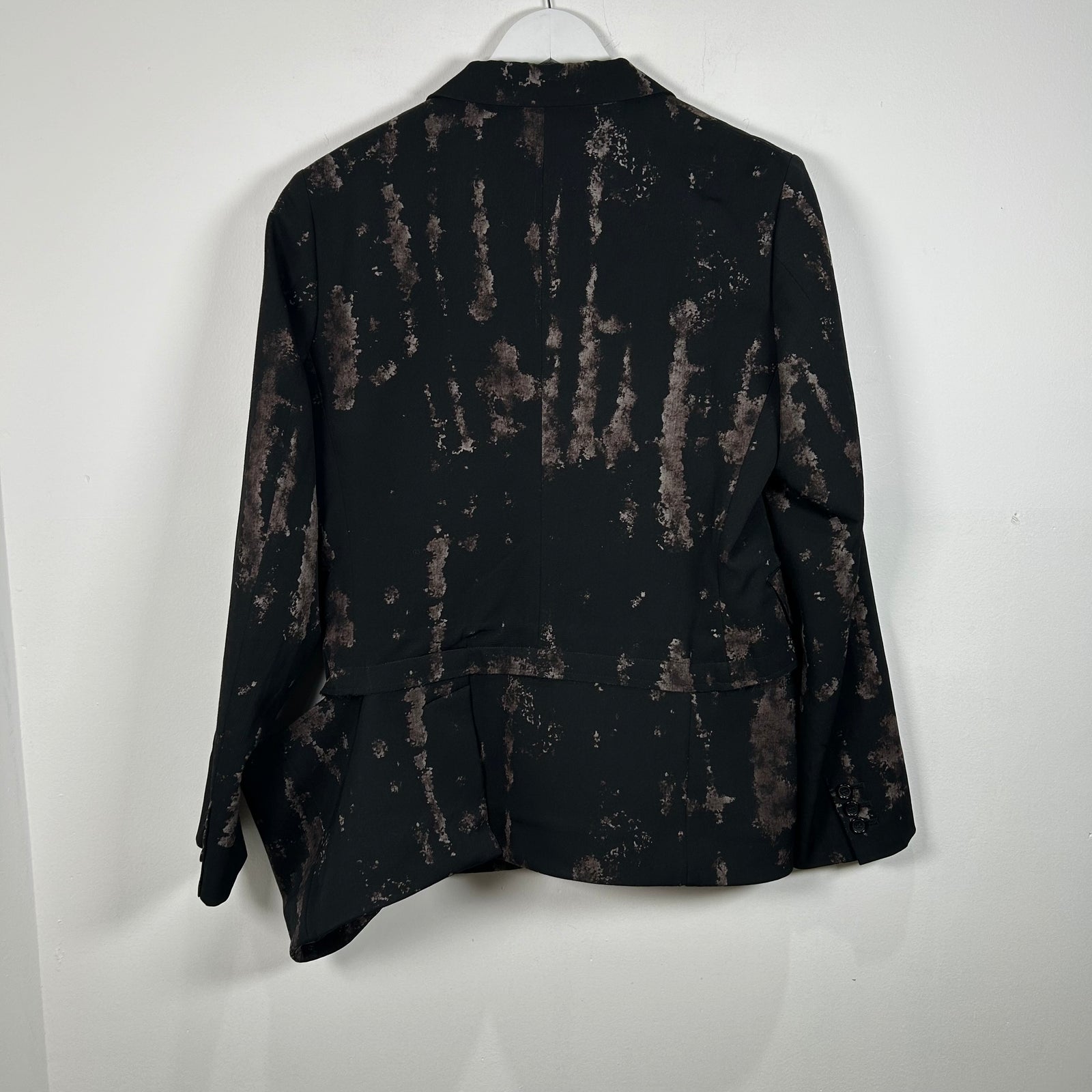 Comme Des Garcon Patterned Wool Gabardine Jacket Size L