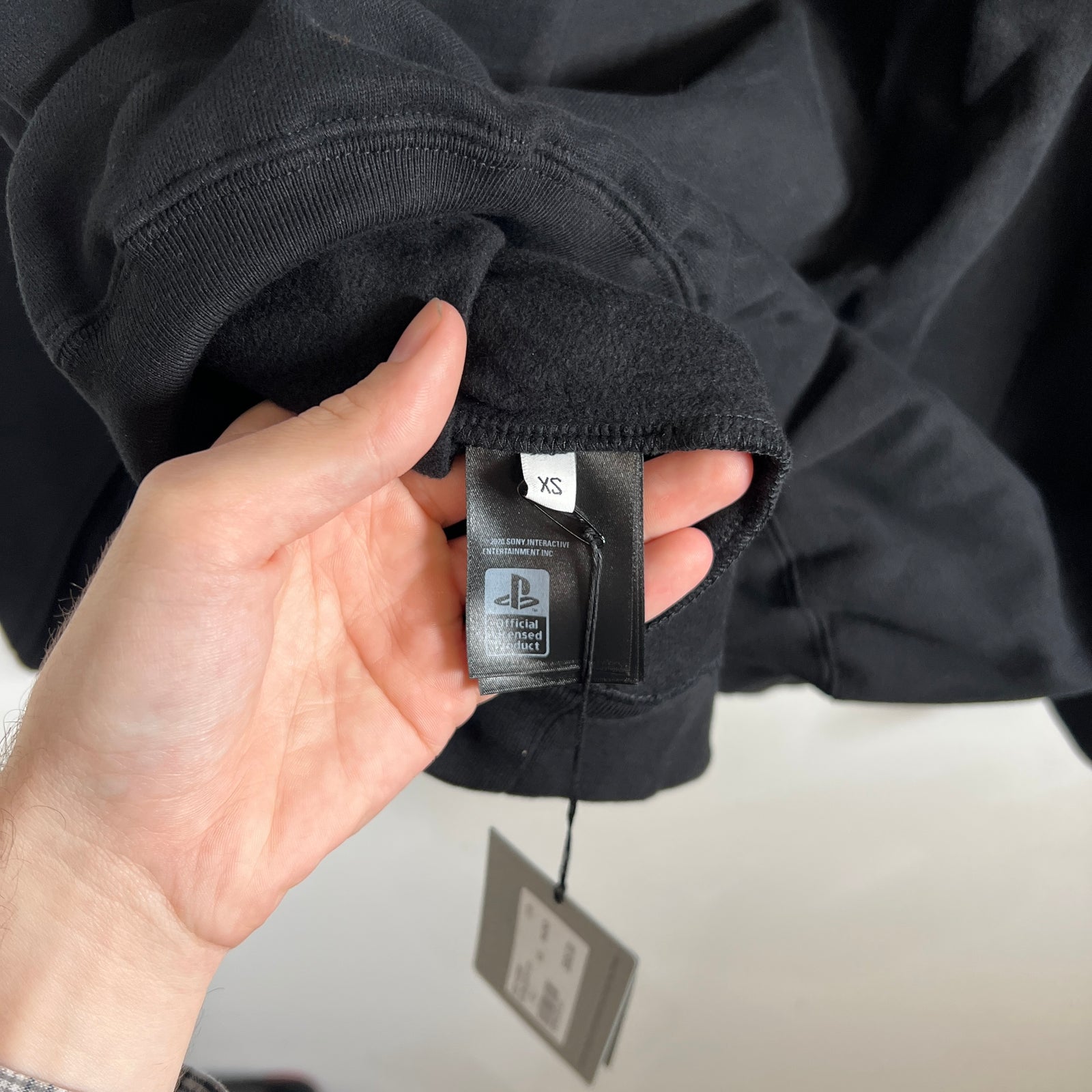 Balenciaga Black PS5 Hoodie Size XS