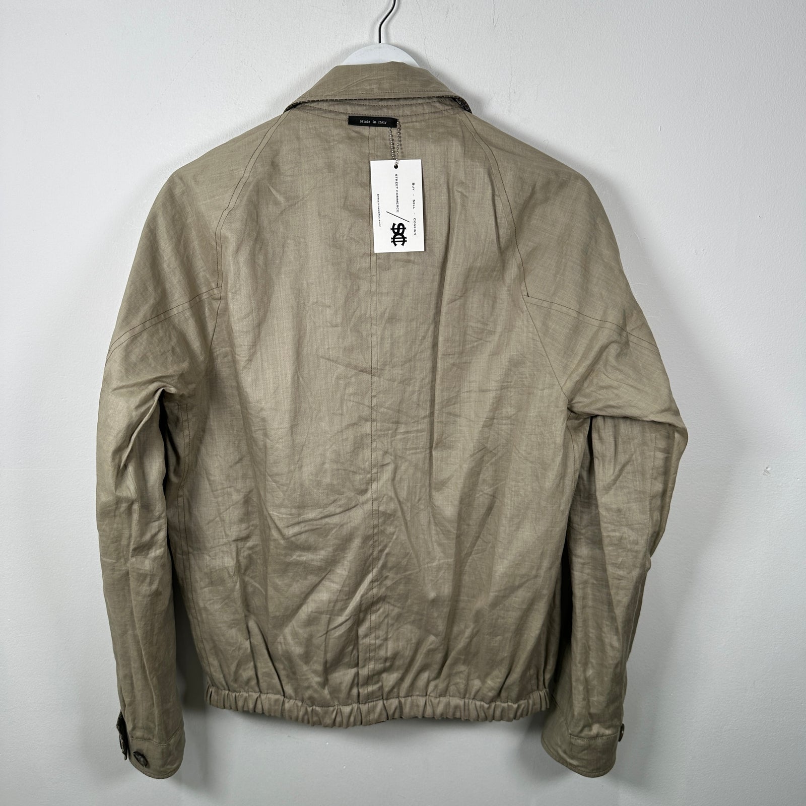 Ermenegildo Zegna Reversible Coach Jacket Size 48