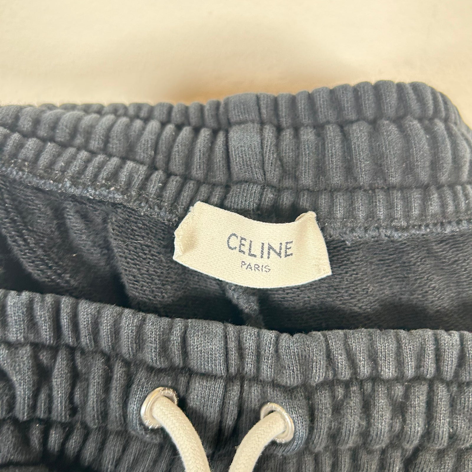 Celine Black Logo Sweatpants Size XS