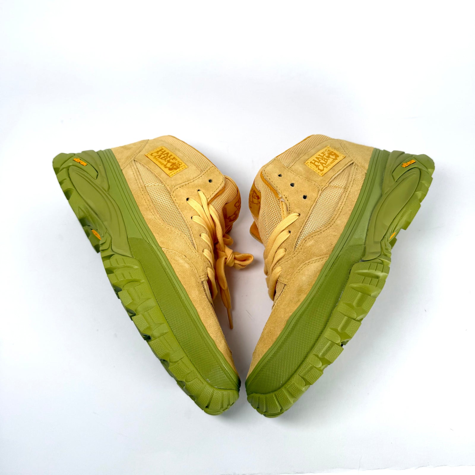 Men's Vans Half Cab 33 Vibram 'Sunset Yellow Size 10.5