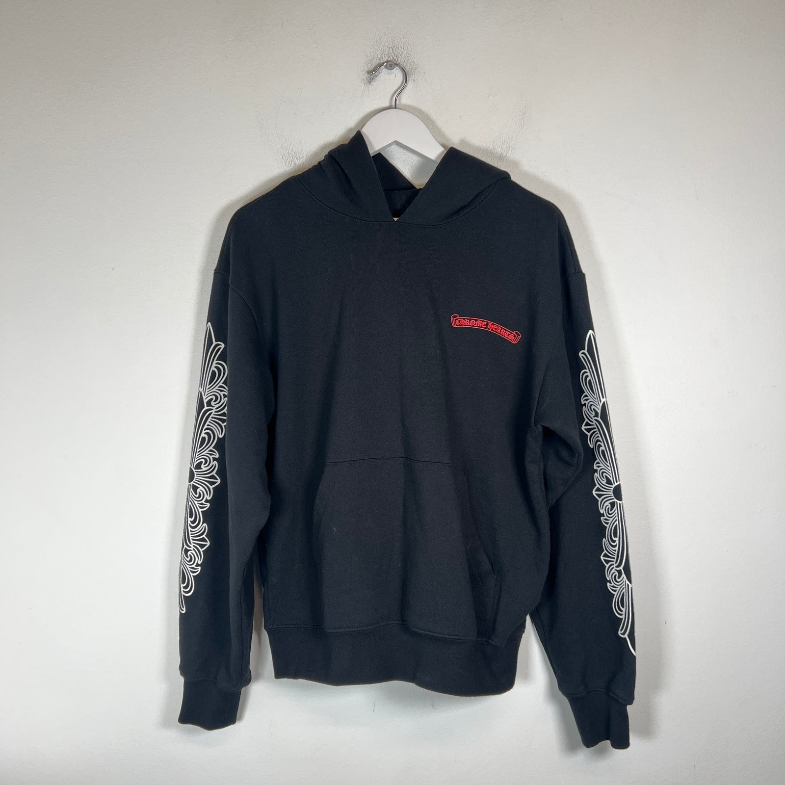 Chrome Hearts Black Matty Boy Chomper Hoodie Size S