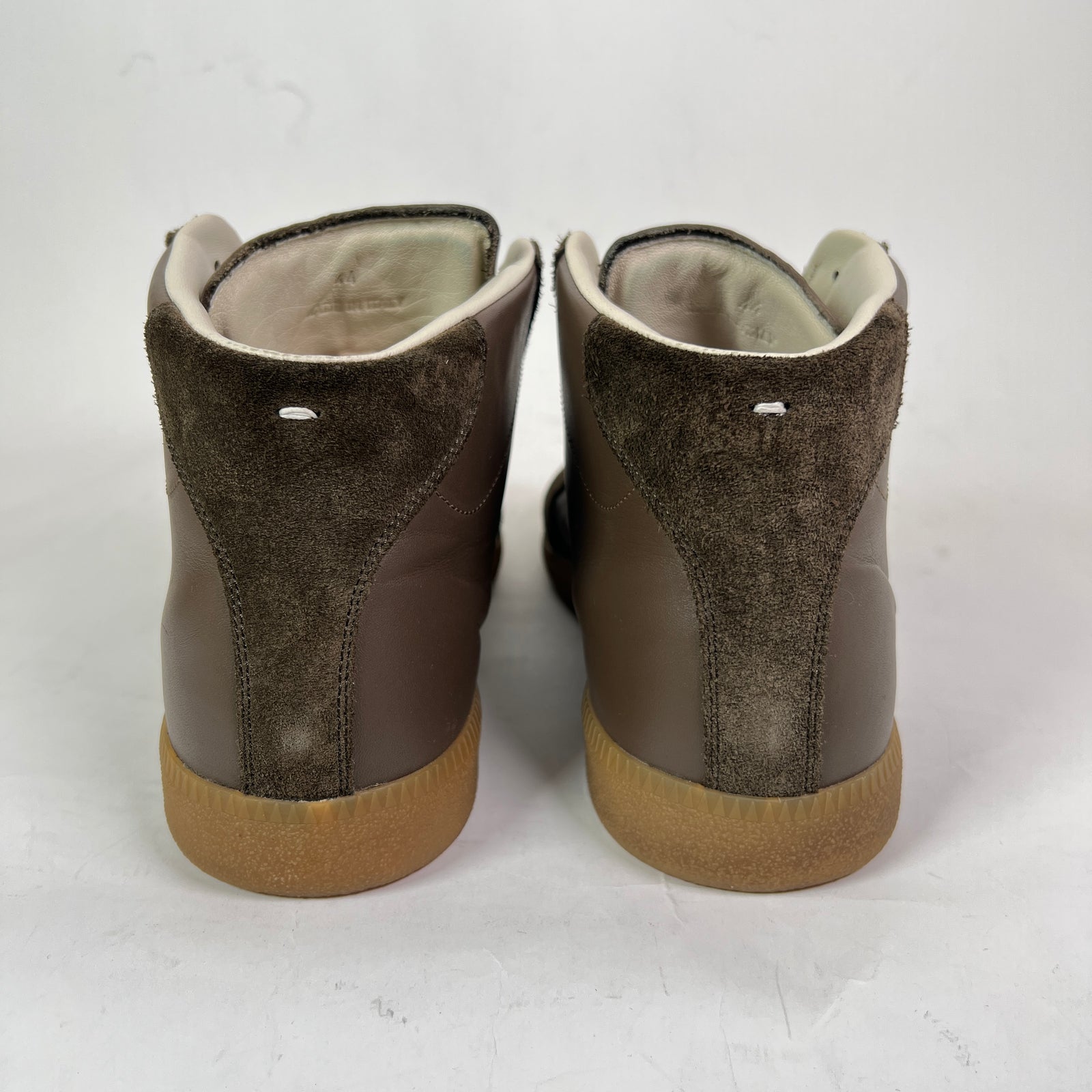Maison Margiela Brown Mid-Top Replica Gats Size 44