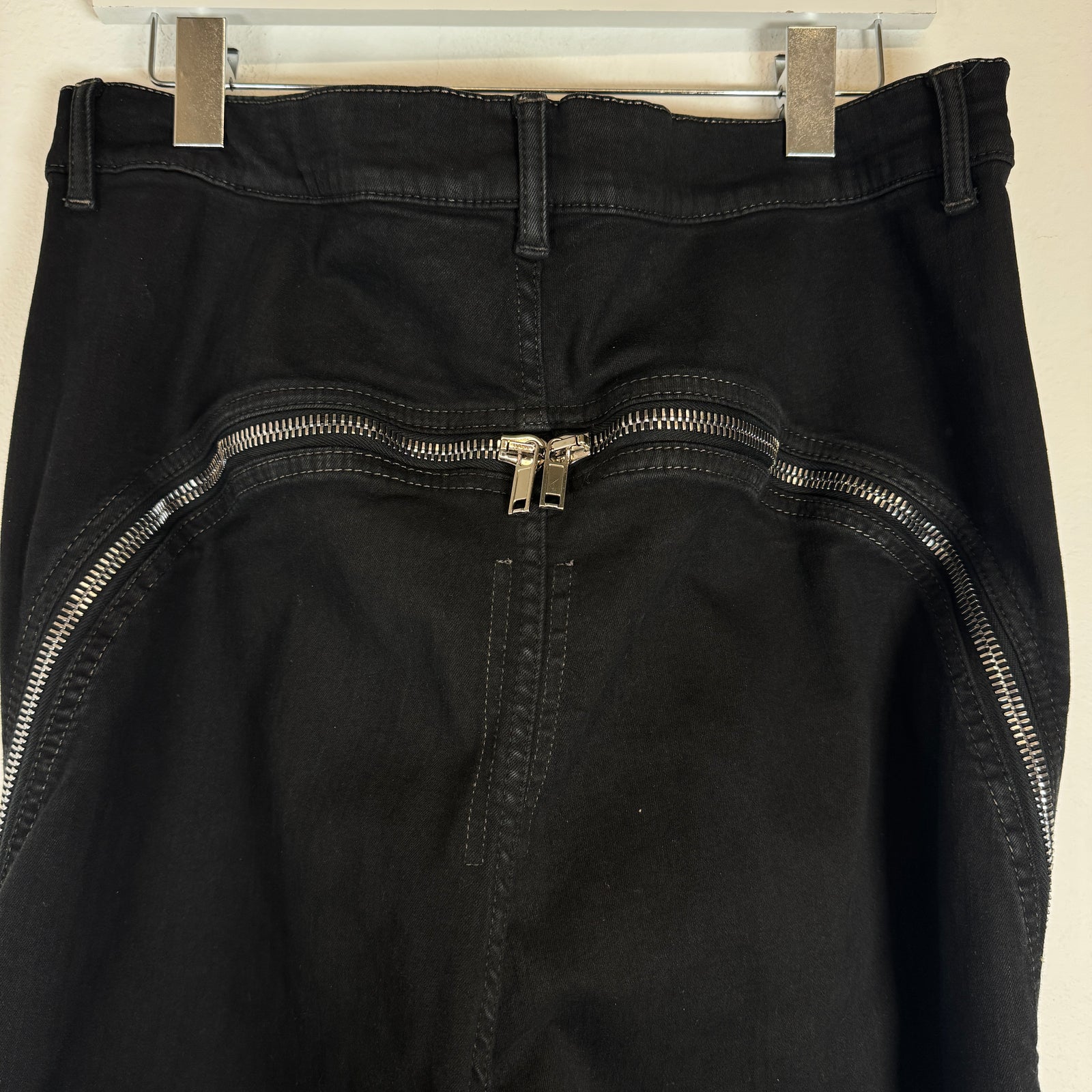Rick Owens Black Bolan Banana Cut Jeans Size 36