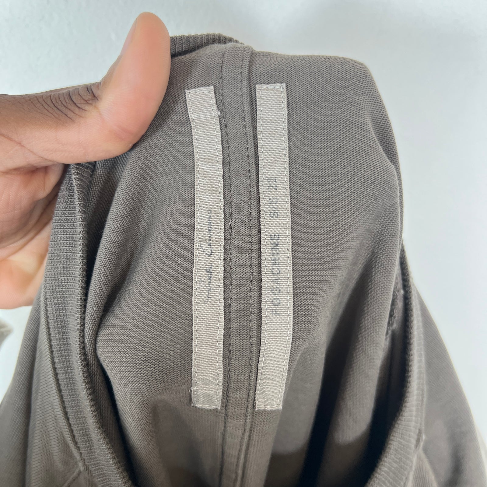 Rick Owens Fogachine SS22 Dust Longsleeve Size M