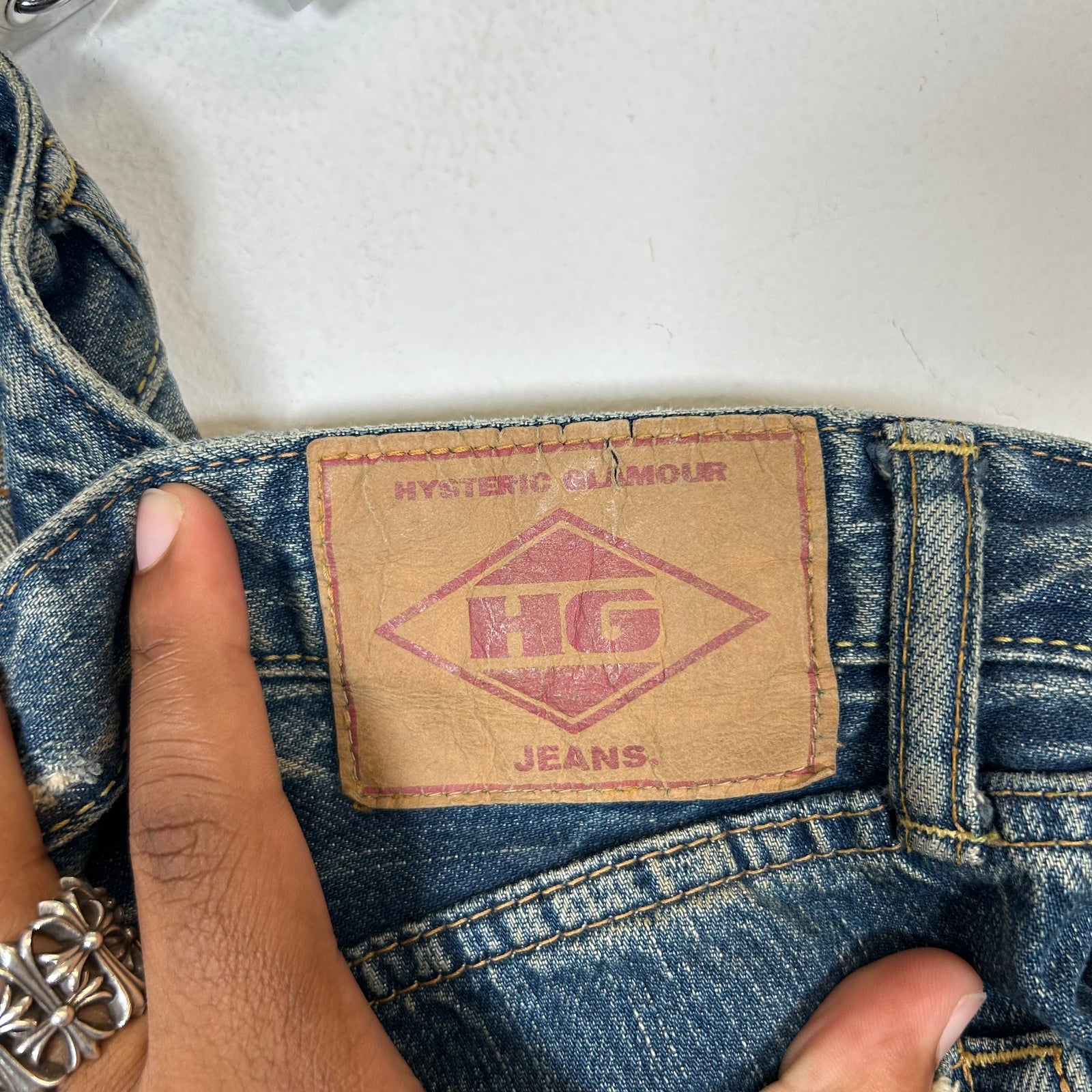 Hysteric Glamour Blue Stud Denim Size 30