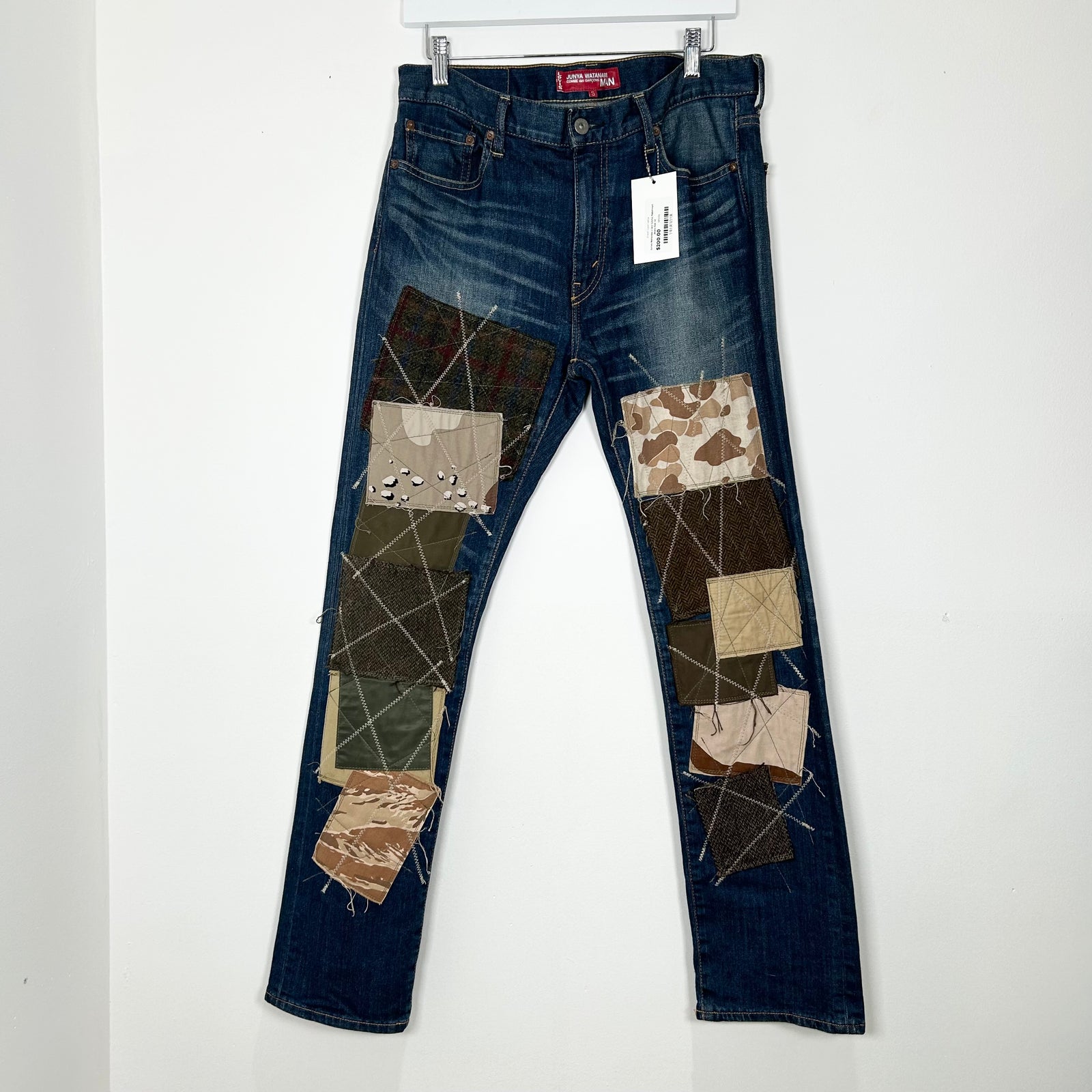 Junya Watanbe x Levi Camo Patchwork Jeans Size 32