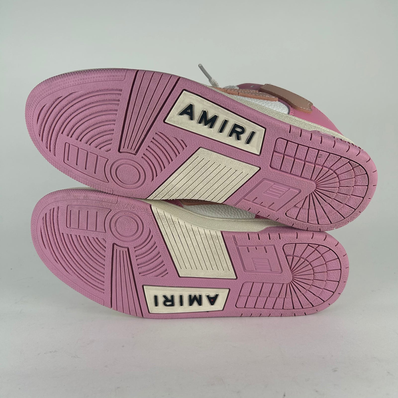 Amiri Pink Skeleton Low Sneaker Size 7