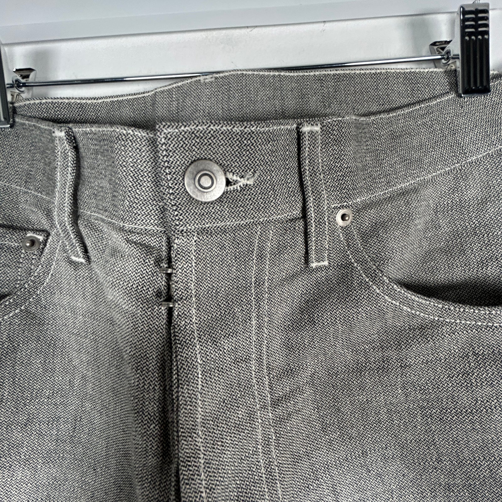 Maison Margiela 12oz Broken Twill 5 Pocket Pants - Caviar Size 30