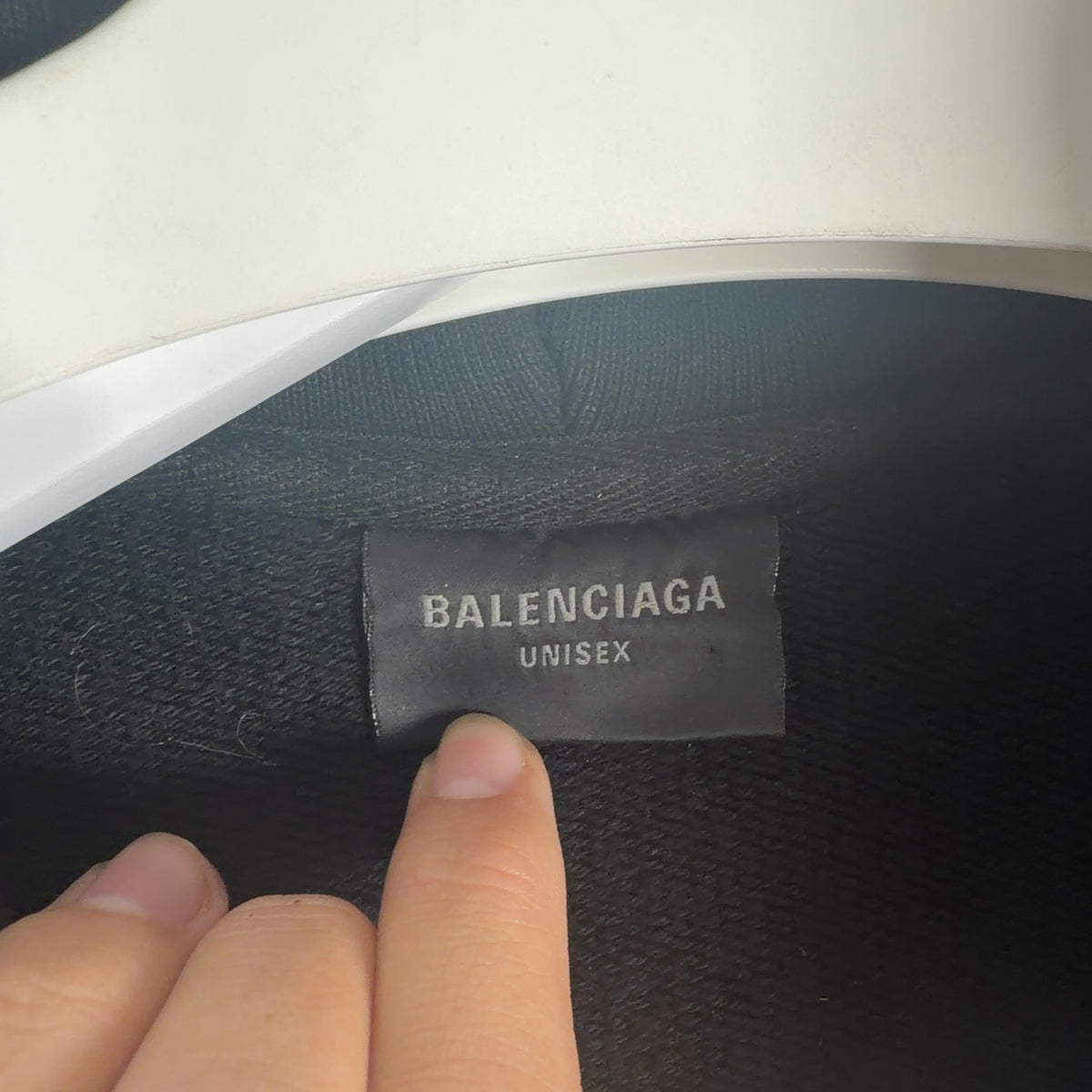 Balenciaga SS24 Paris Moon Distressed Zip-Up Hoodie