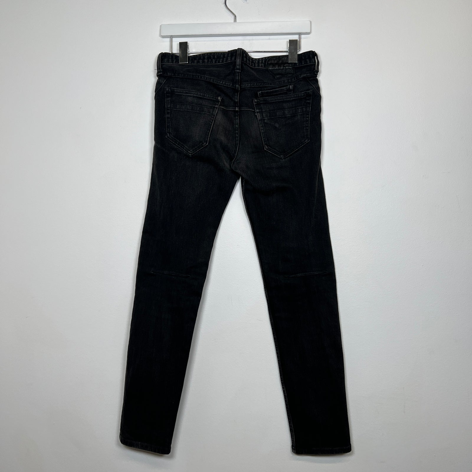 Number (N)ine Black Pain Denim Size 30