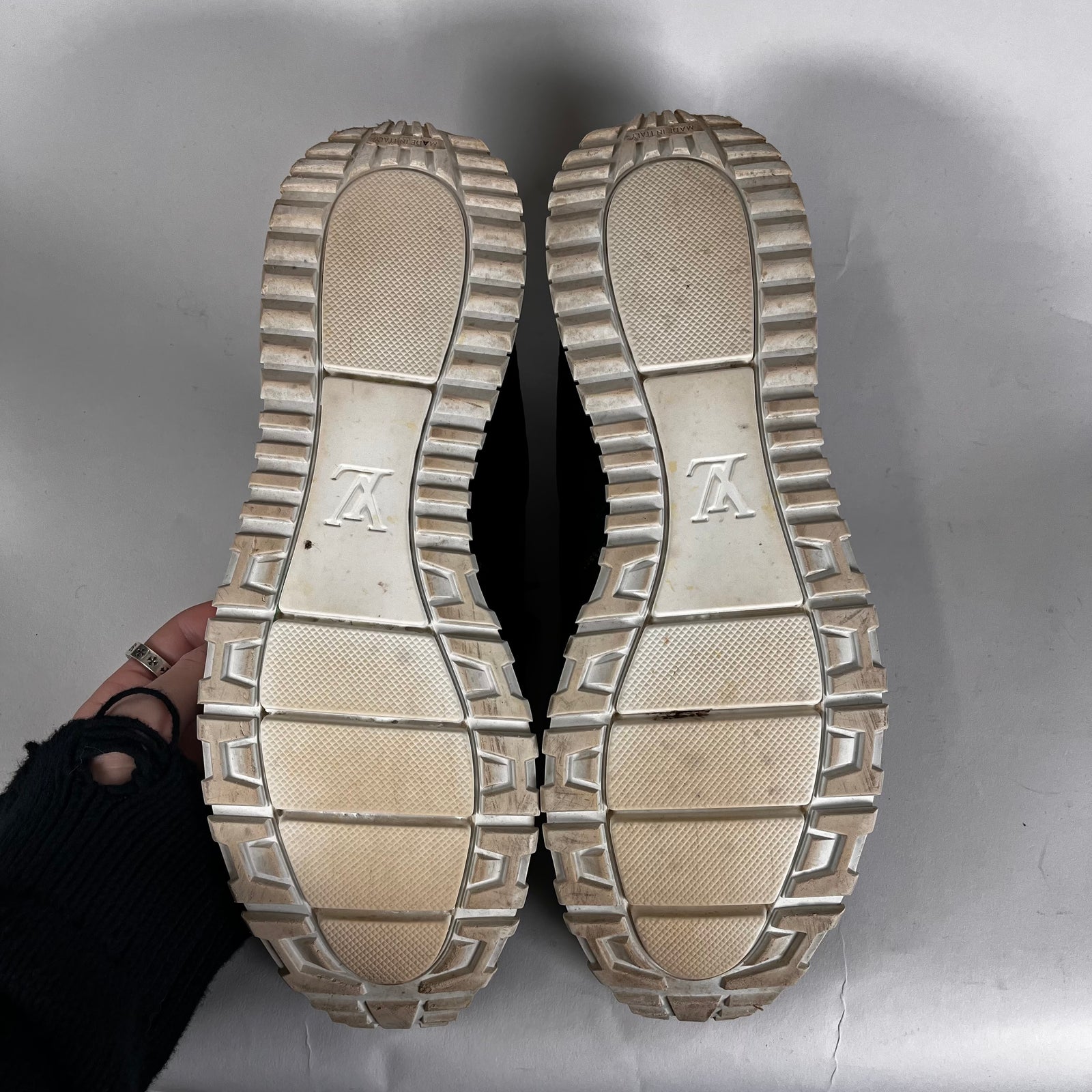 Louis Vuitton Run Away Triple Monogram Size 10