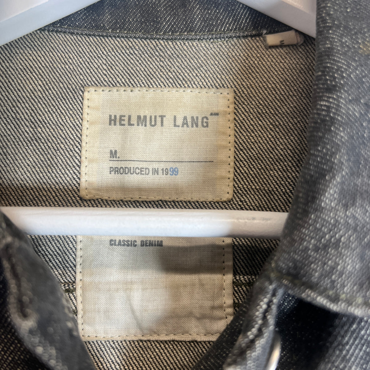 Helmut Lang 1999 Classic Denim Jacket
