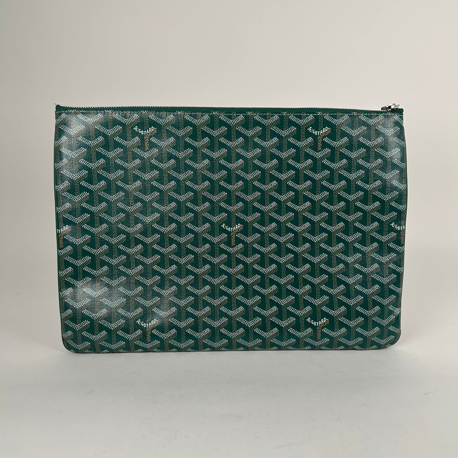 Goyard Senat Green Pouch