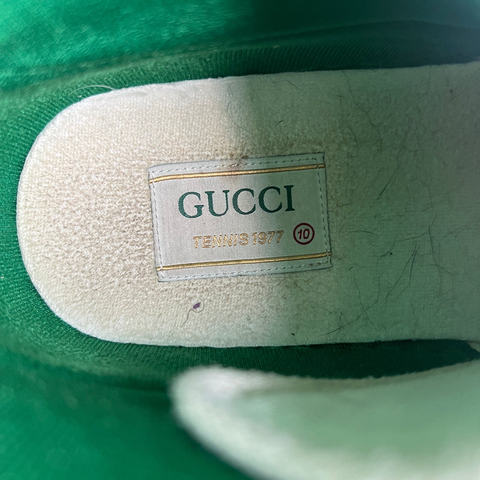 Gucci Tennis 1977 Canvas High-Top Sneaker
