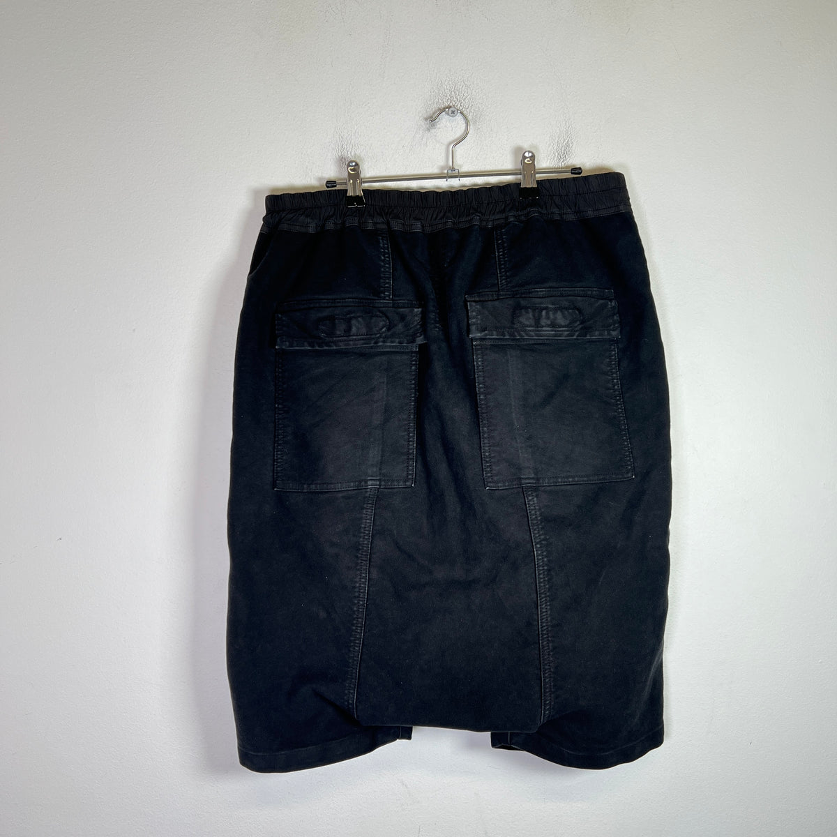 Rick Owens DRKSHDW FW14 Moleskin Pod Shorts